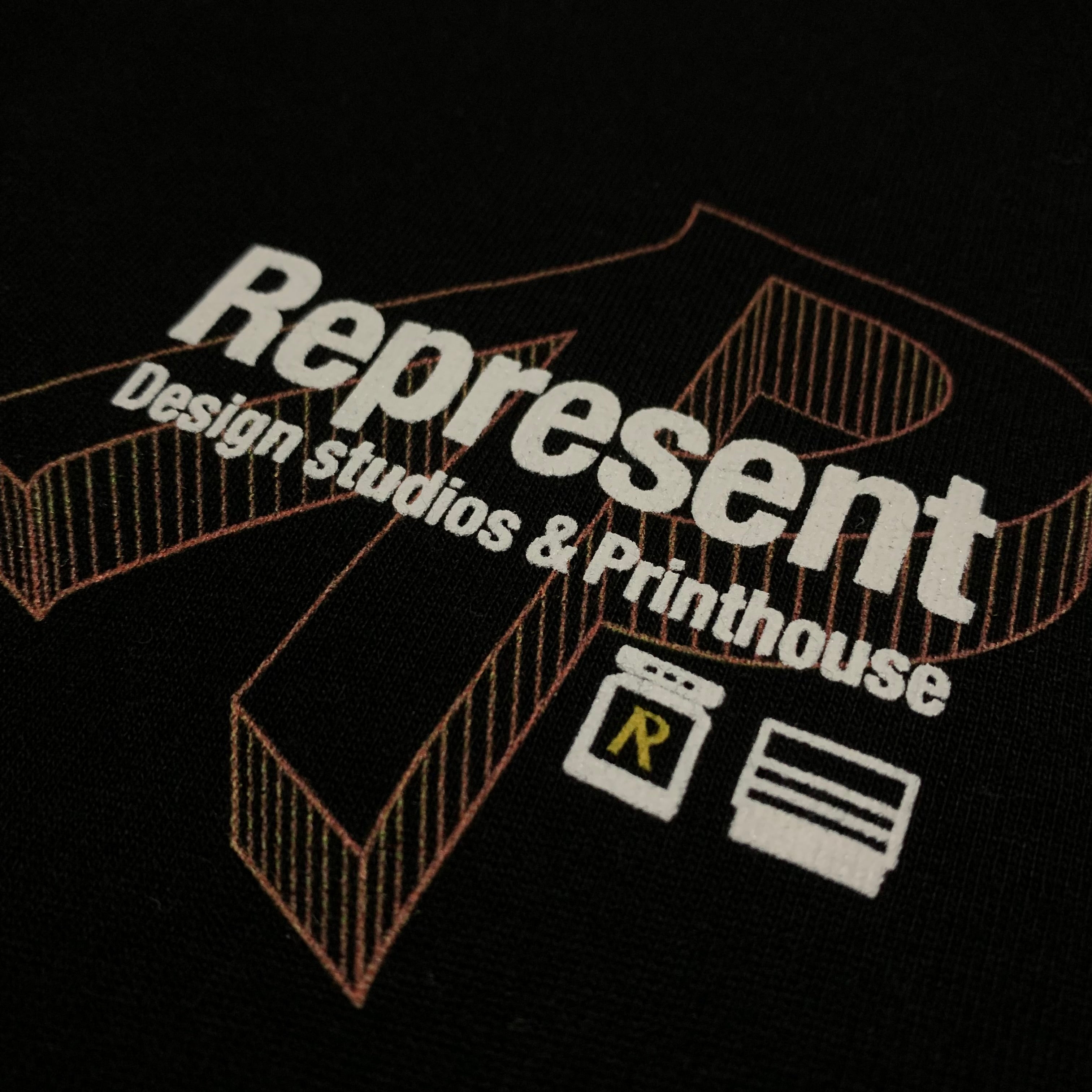Represent Large Design Studio Jet Black Tee