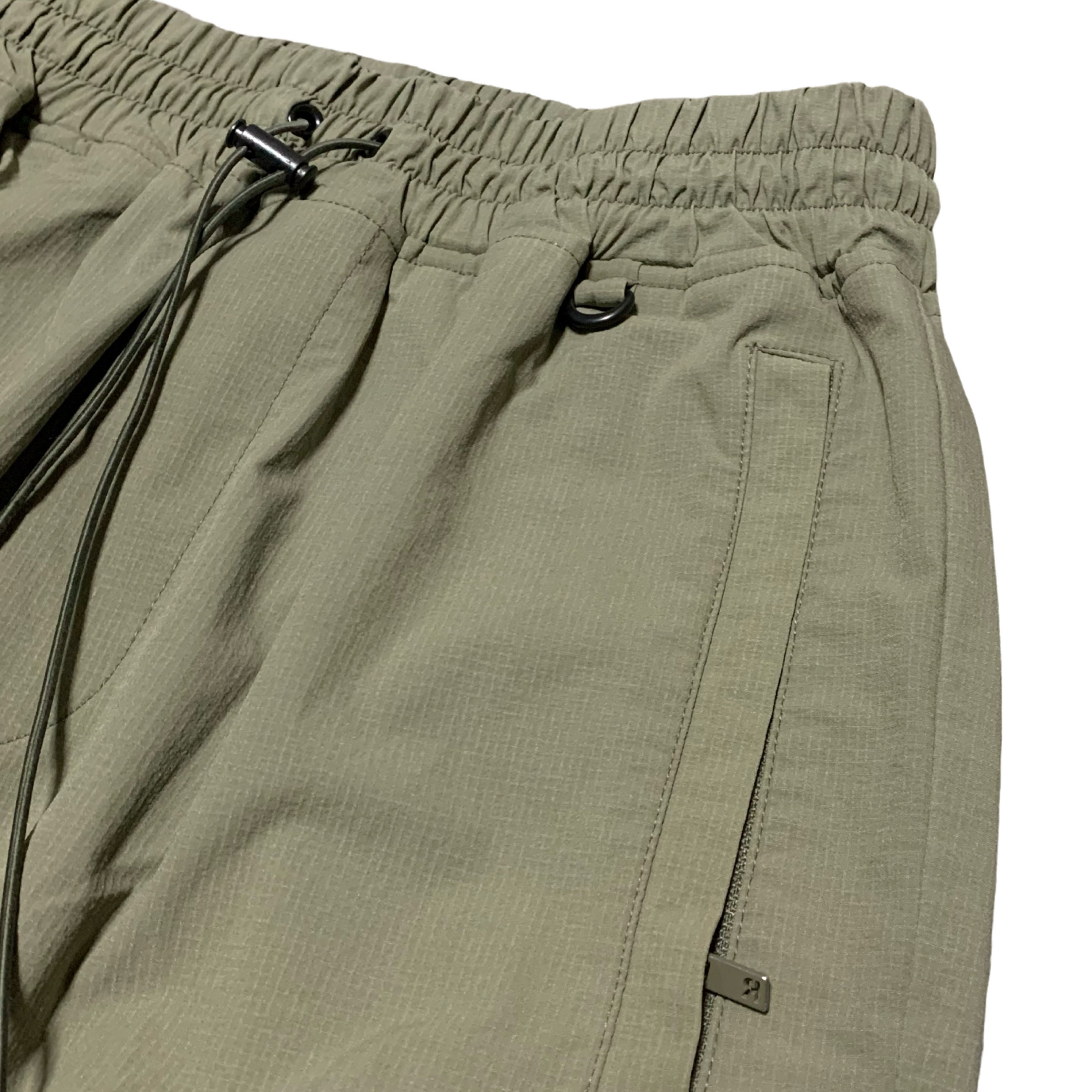 Represent Small 247 Pants Khaki Green Track Pant Bottoms Cargos