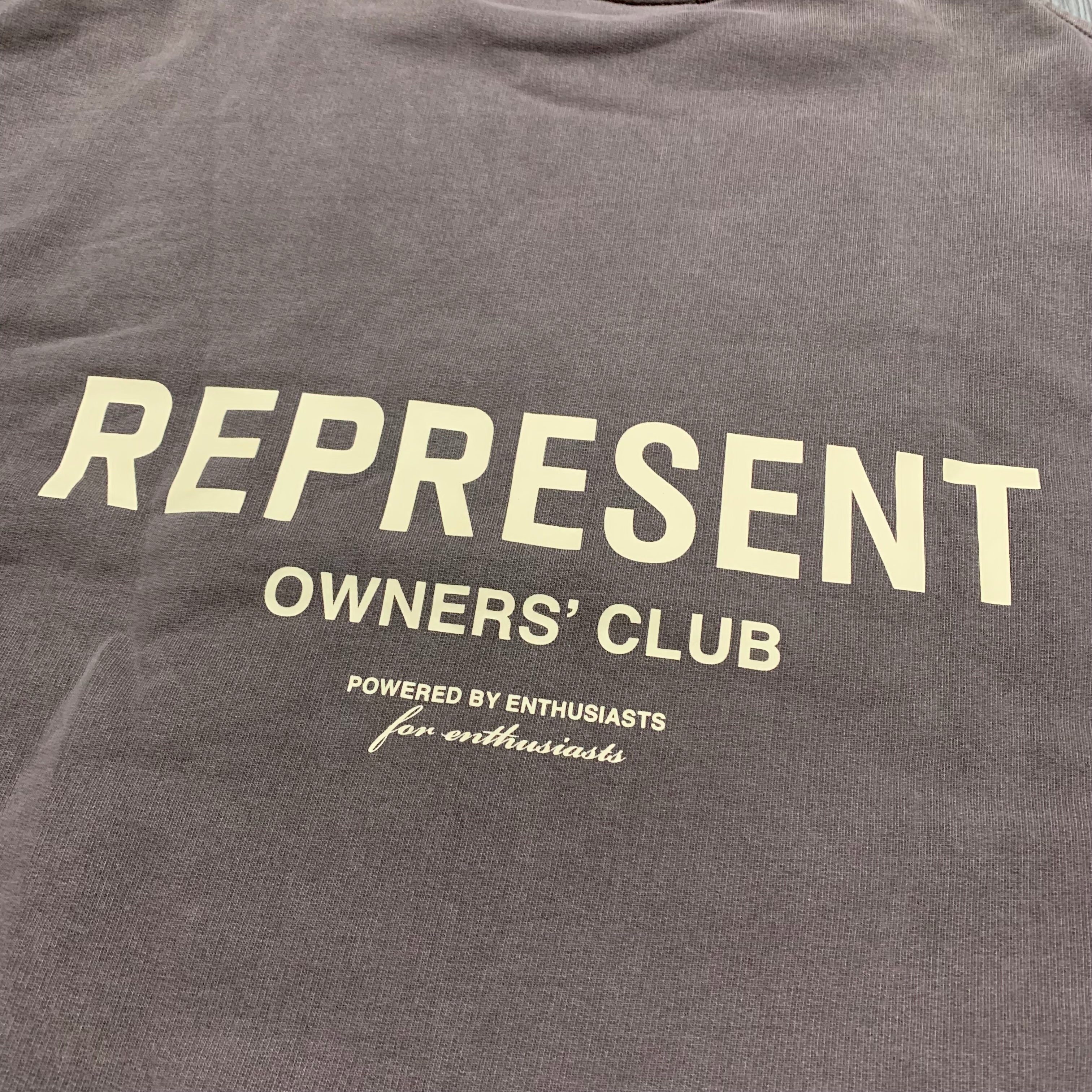 Represent Medium Owners Club Fog Sweater Sweatshirt Crewneck