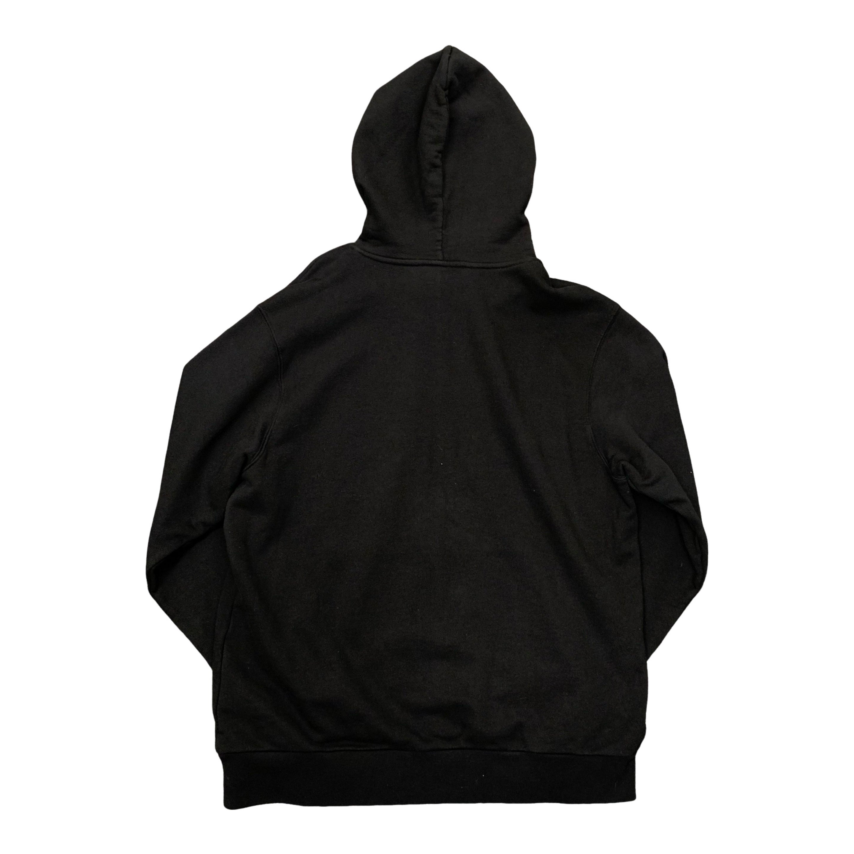 Palm Angels Large Hoodie Milano Sprayed Black Hoodie