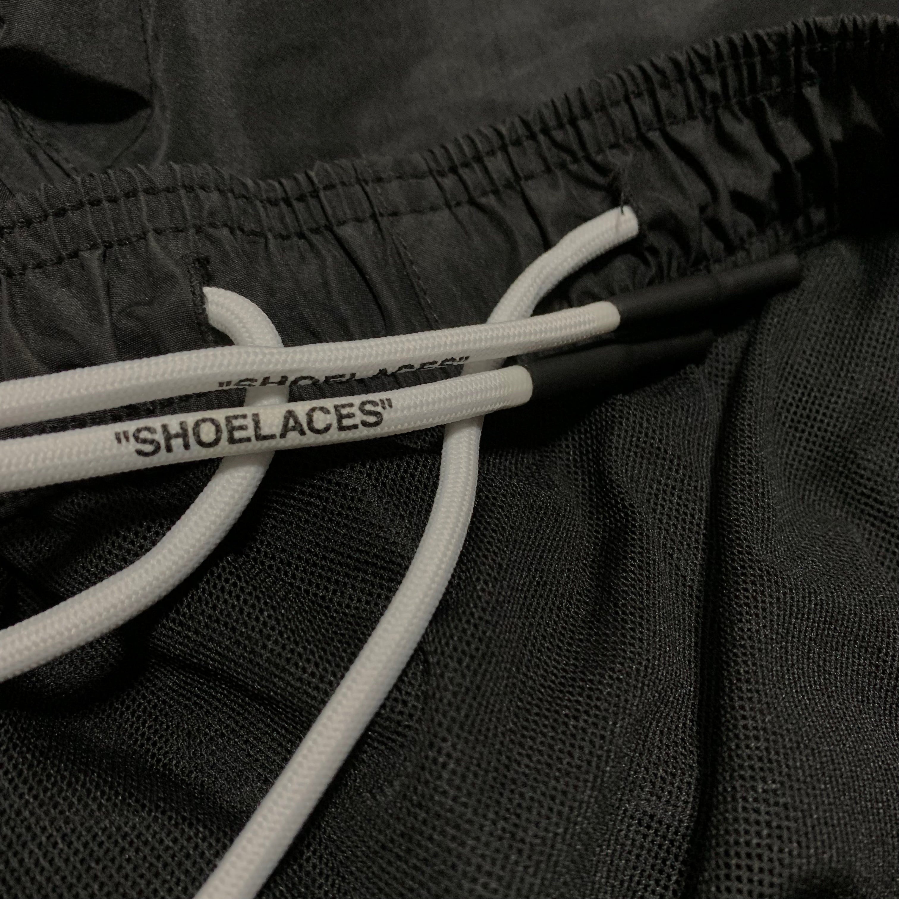 Off White Medium Swim Shorts Black Diag Bottoms Virgil Abloh