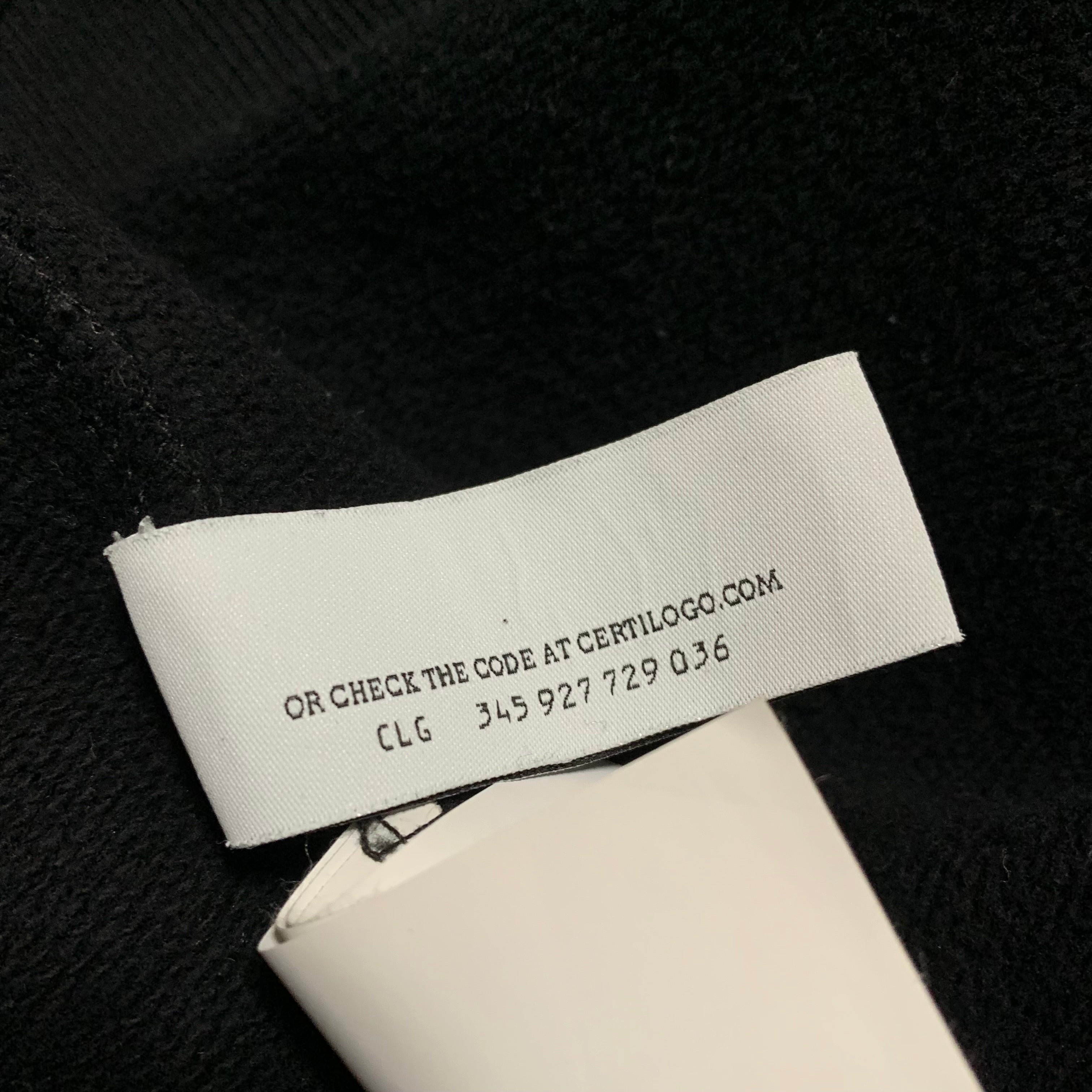 Off White Large Marker Arrows Black Sweatshirt Crewneck Virgil Abloh