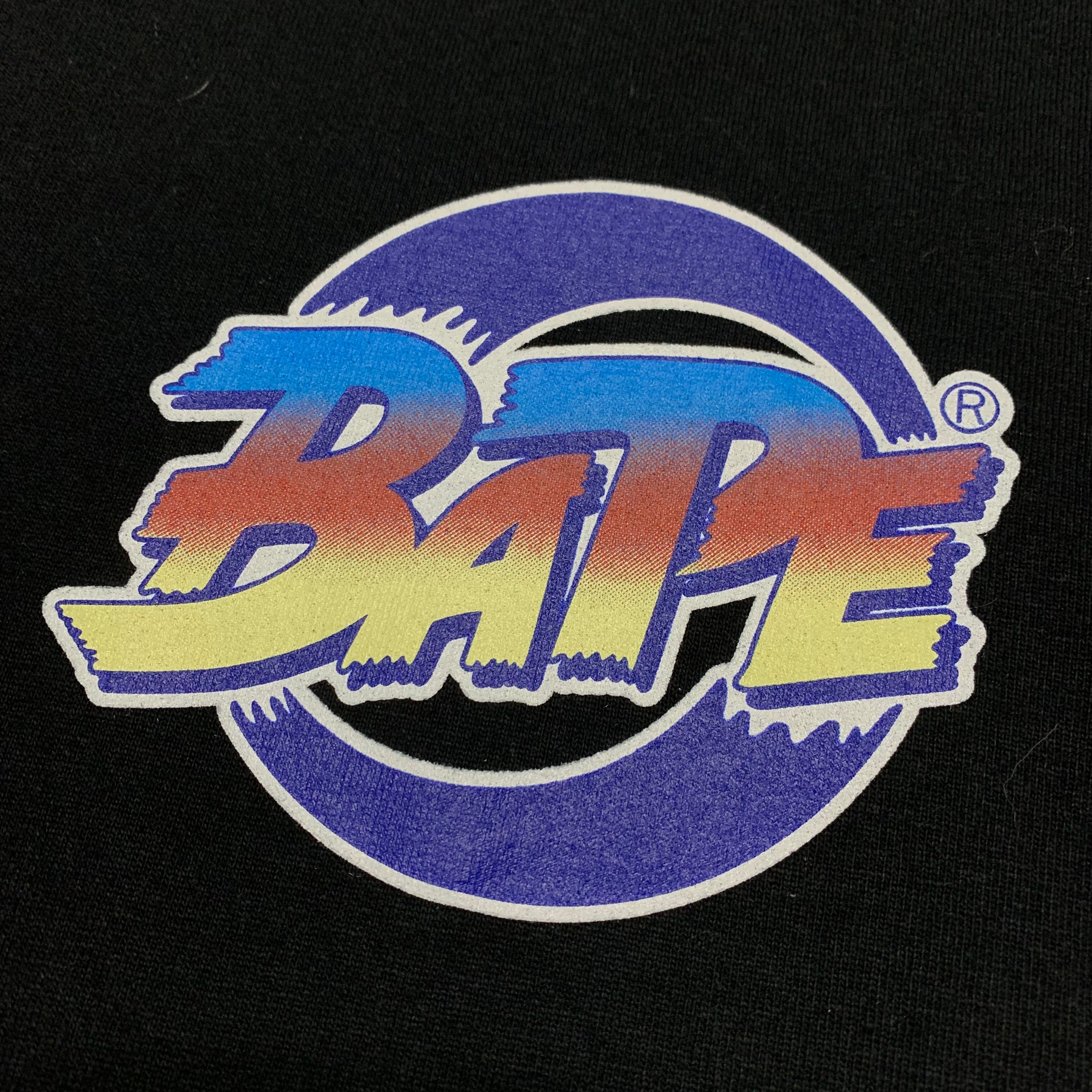 Bape Large Japana Culture Karate Black Tee A Bathing Ape