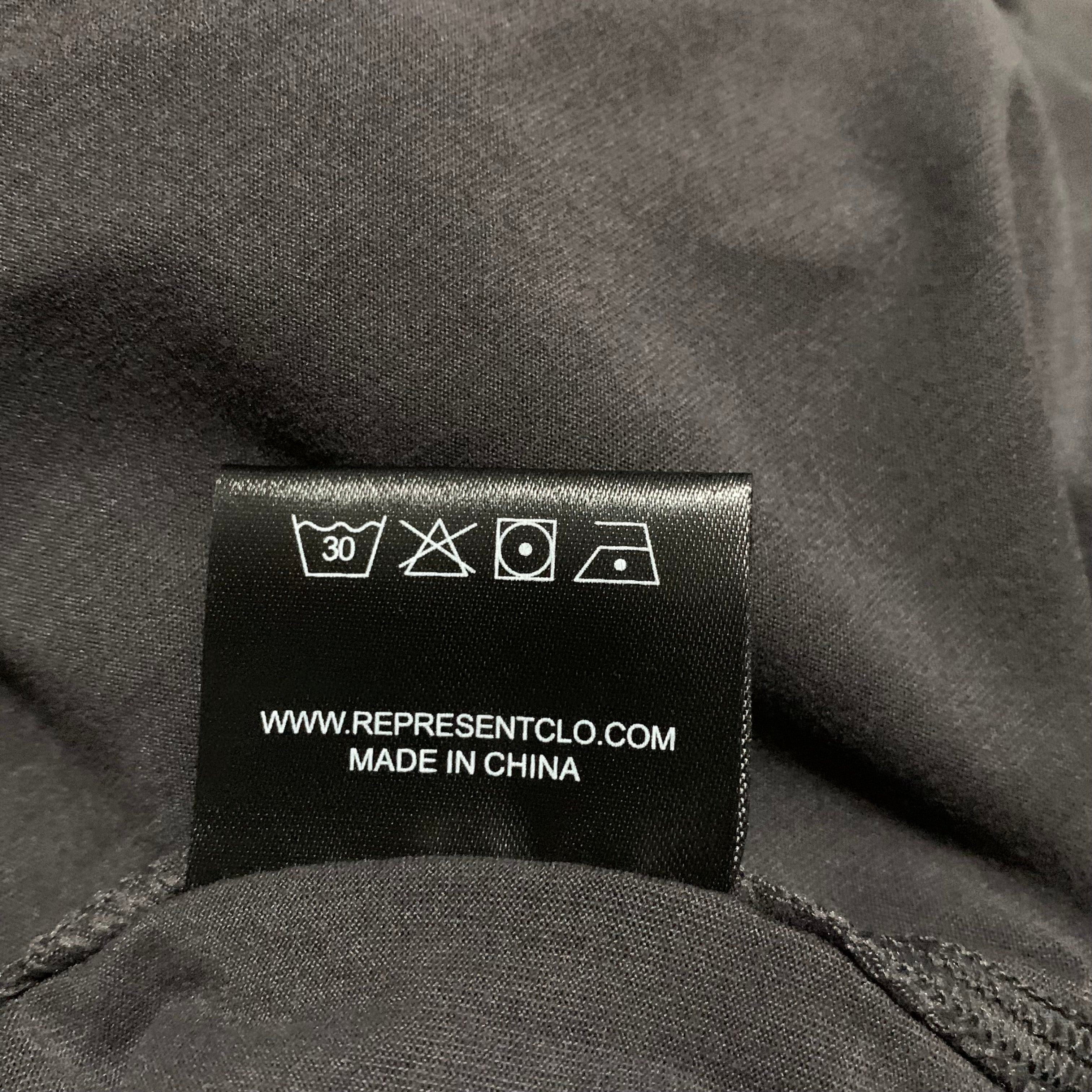 Represent XL Grey Top T-Shirt