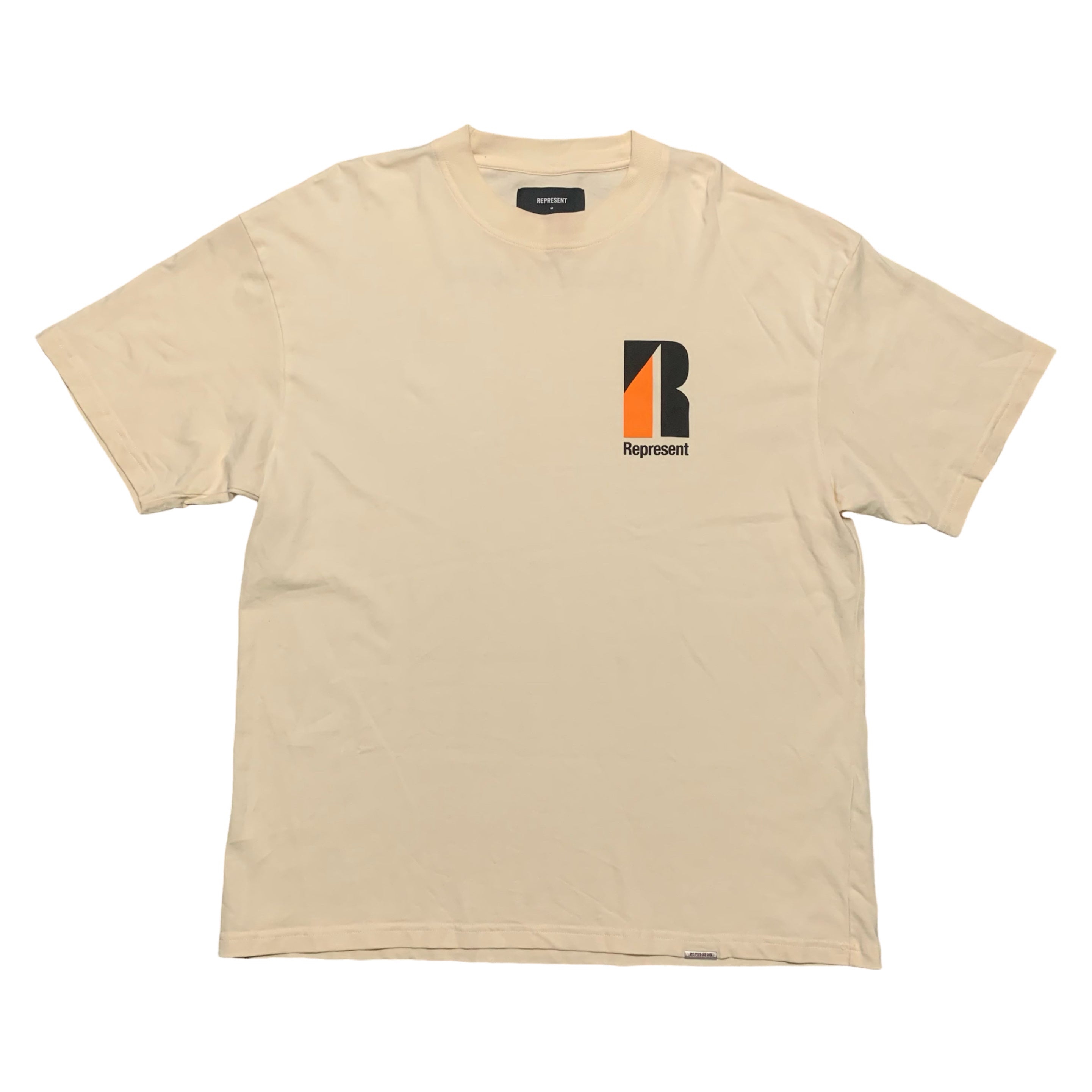 Represent Medium Decade Of Speed Cream White Tee