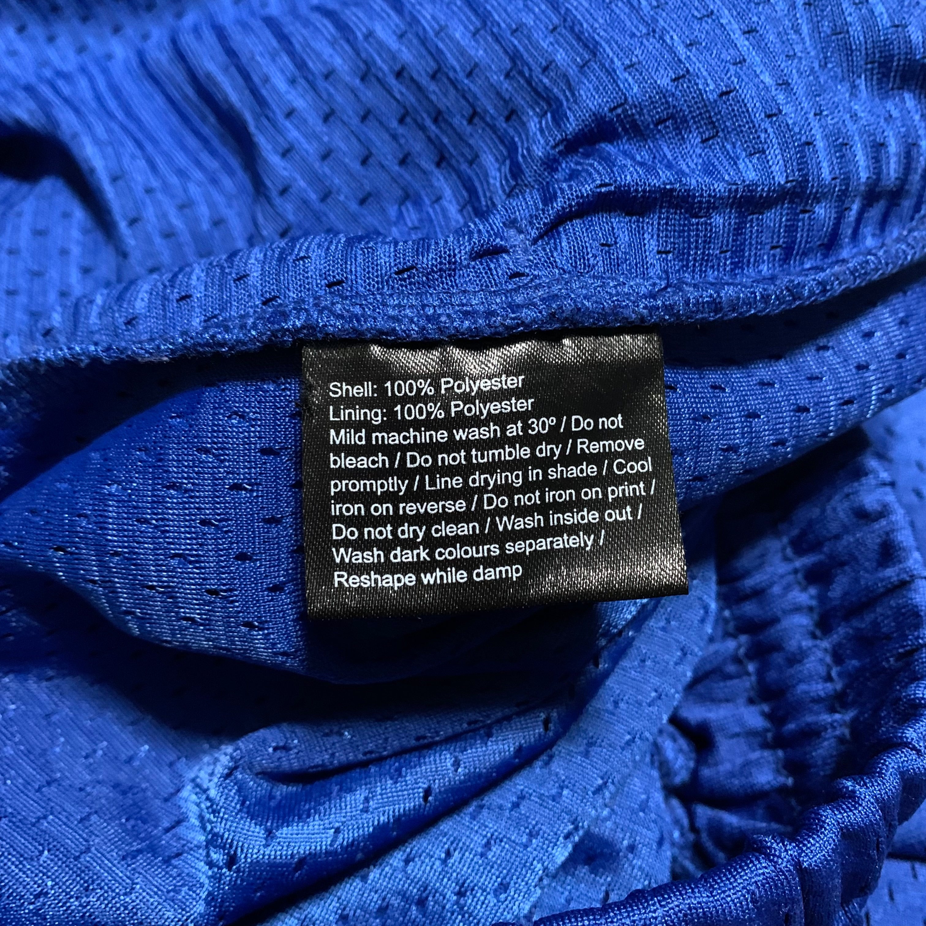 Represent Large Shorts Owners Club Mesh Blue Bottoms