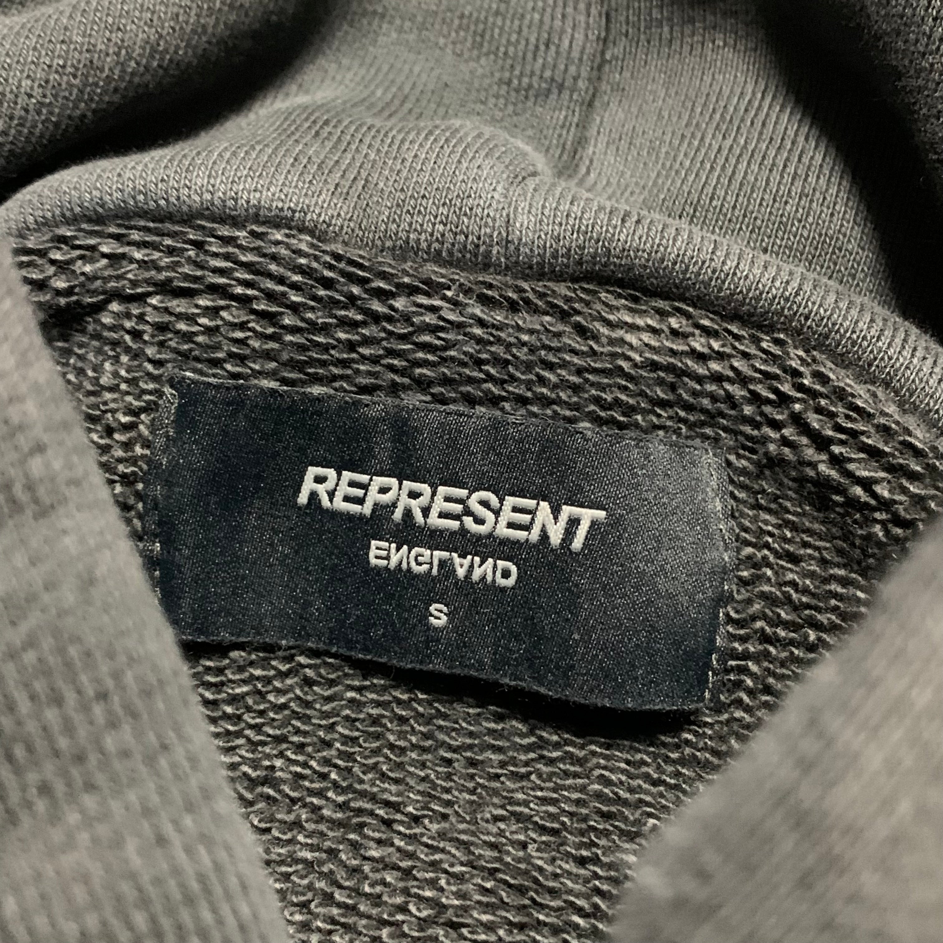 Represent Small Love Hunter Vintage Black Hoodie