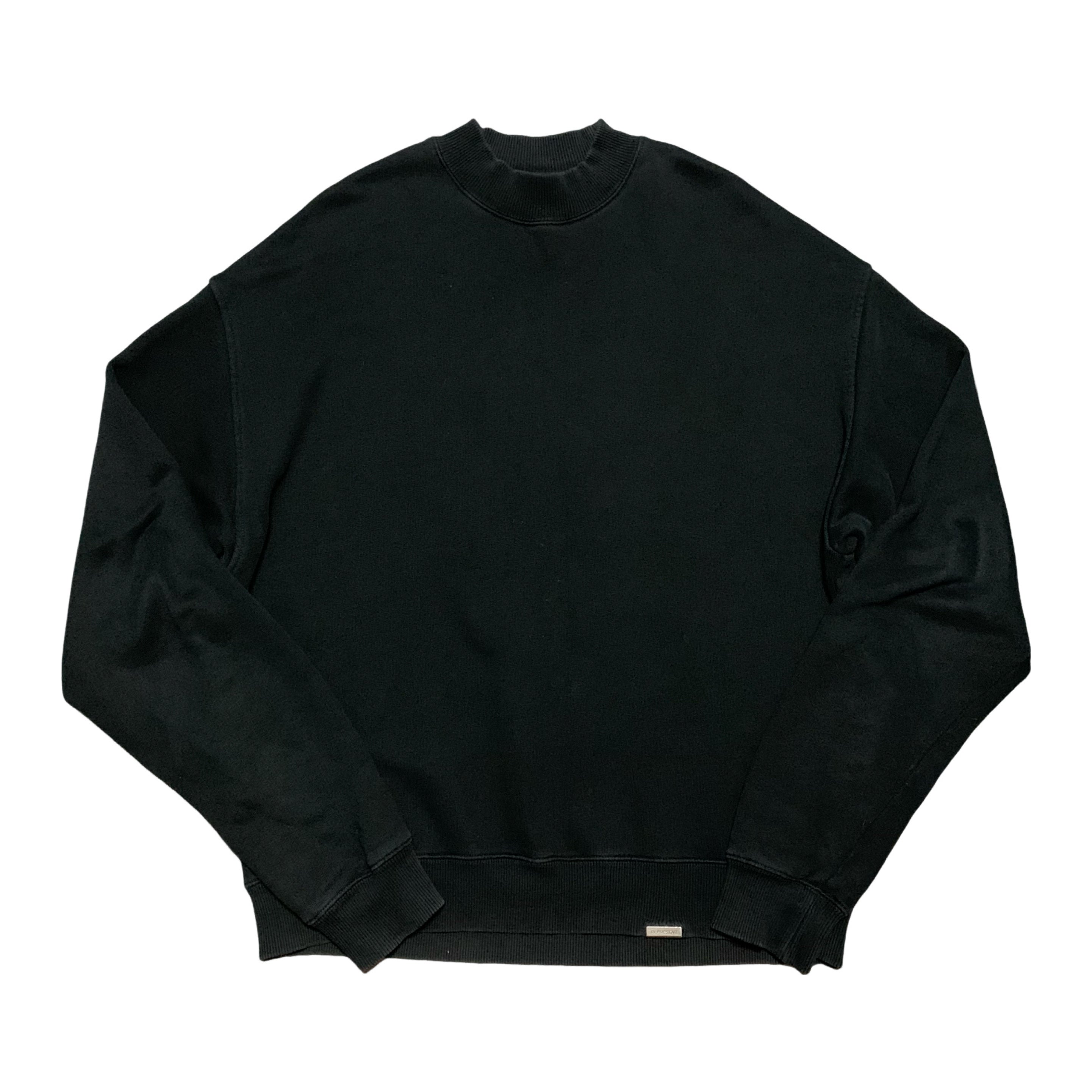 Represent Small Blanks Vintage Black Sweater Sweatshirt Crewneck