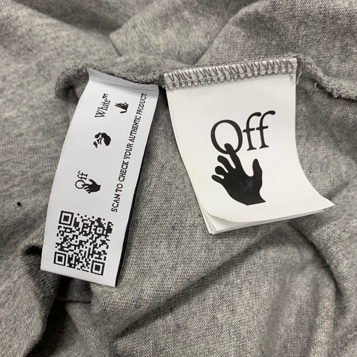 Off White Medium Tee Degrade Arrows Grey T-Shirt Virgil Abloh