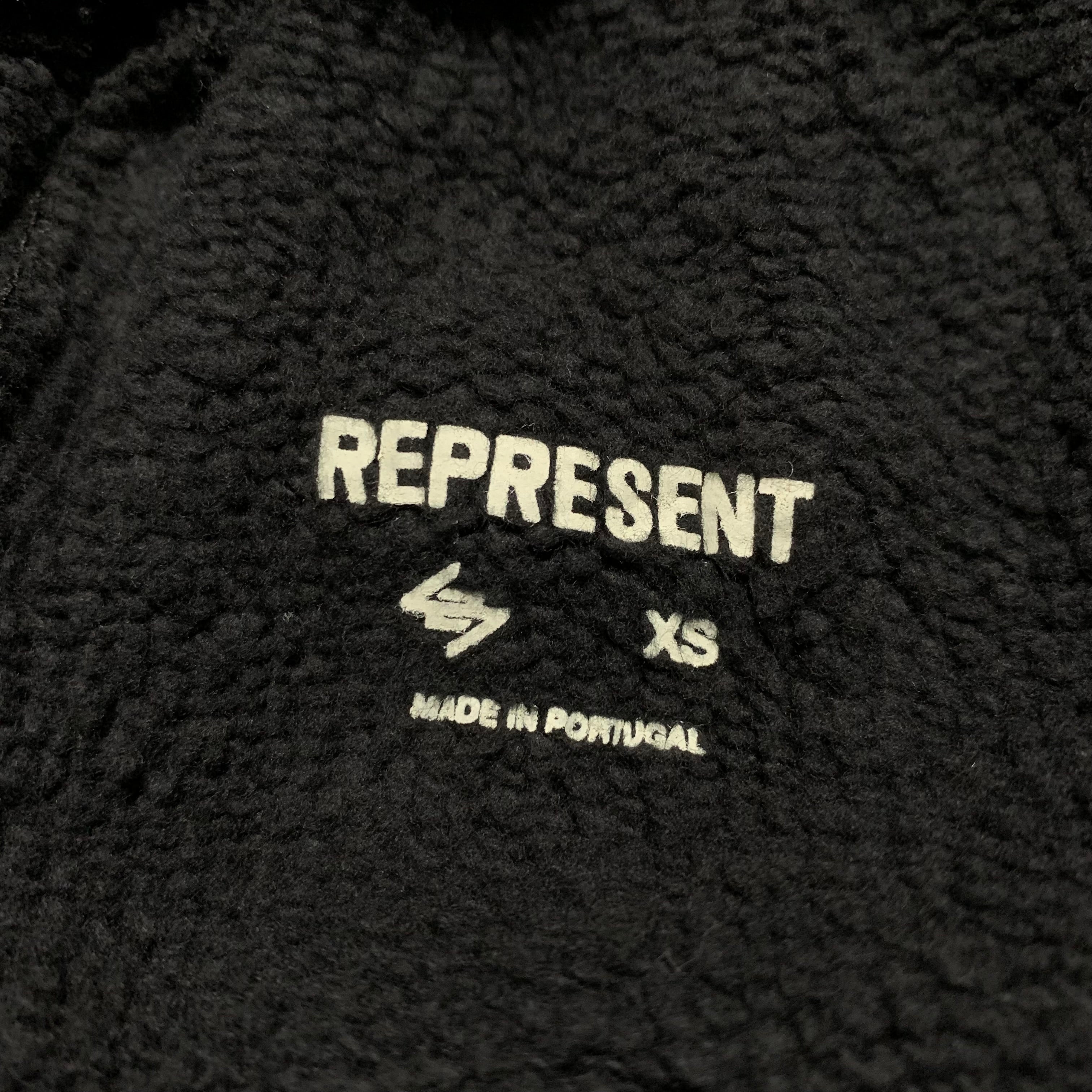 Represent XS Shorts 247 Jet Black Jogger Shorts Bottoms