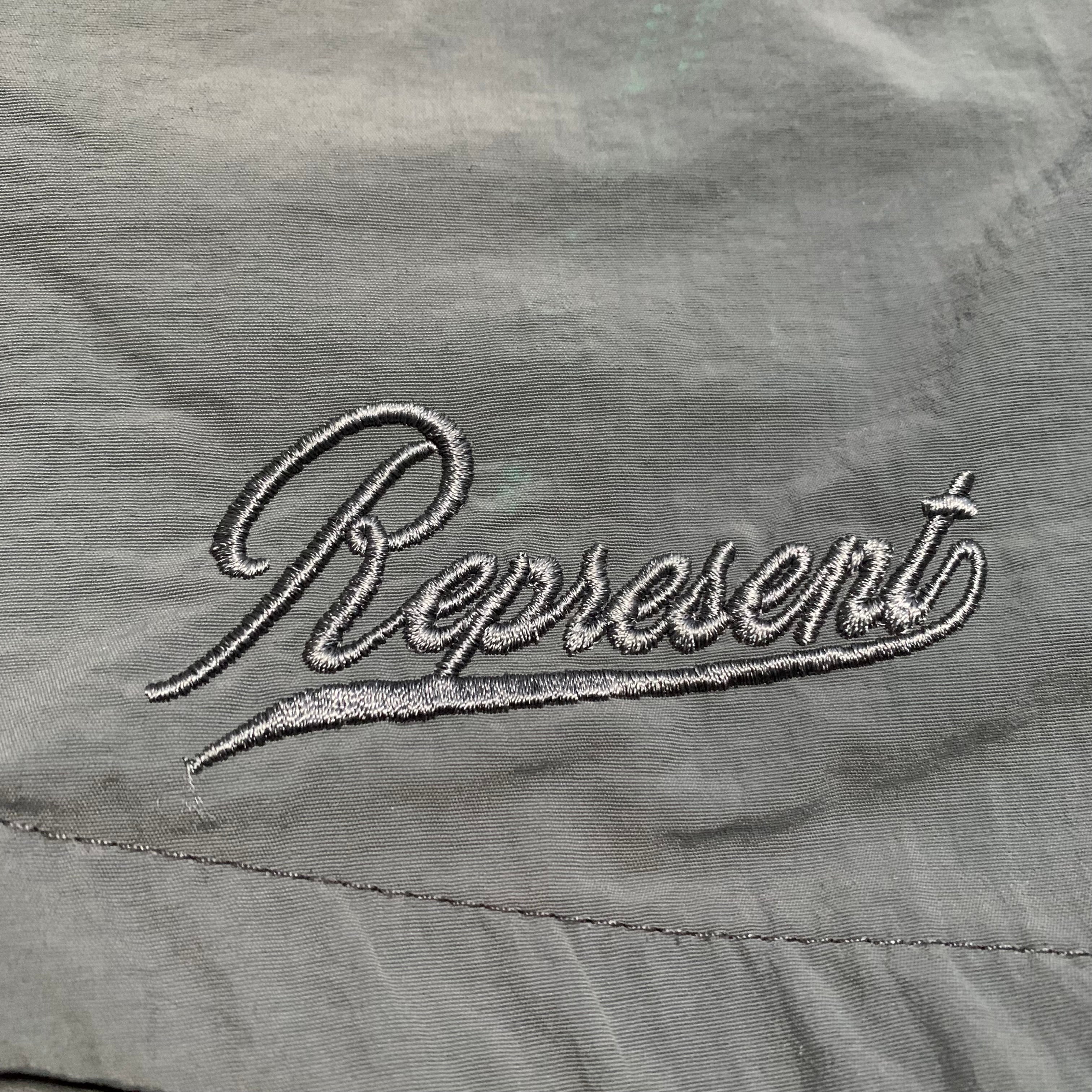 Represent Small Shorts Grey Signature Bottoms