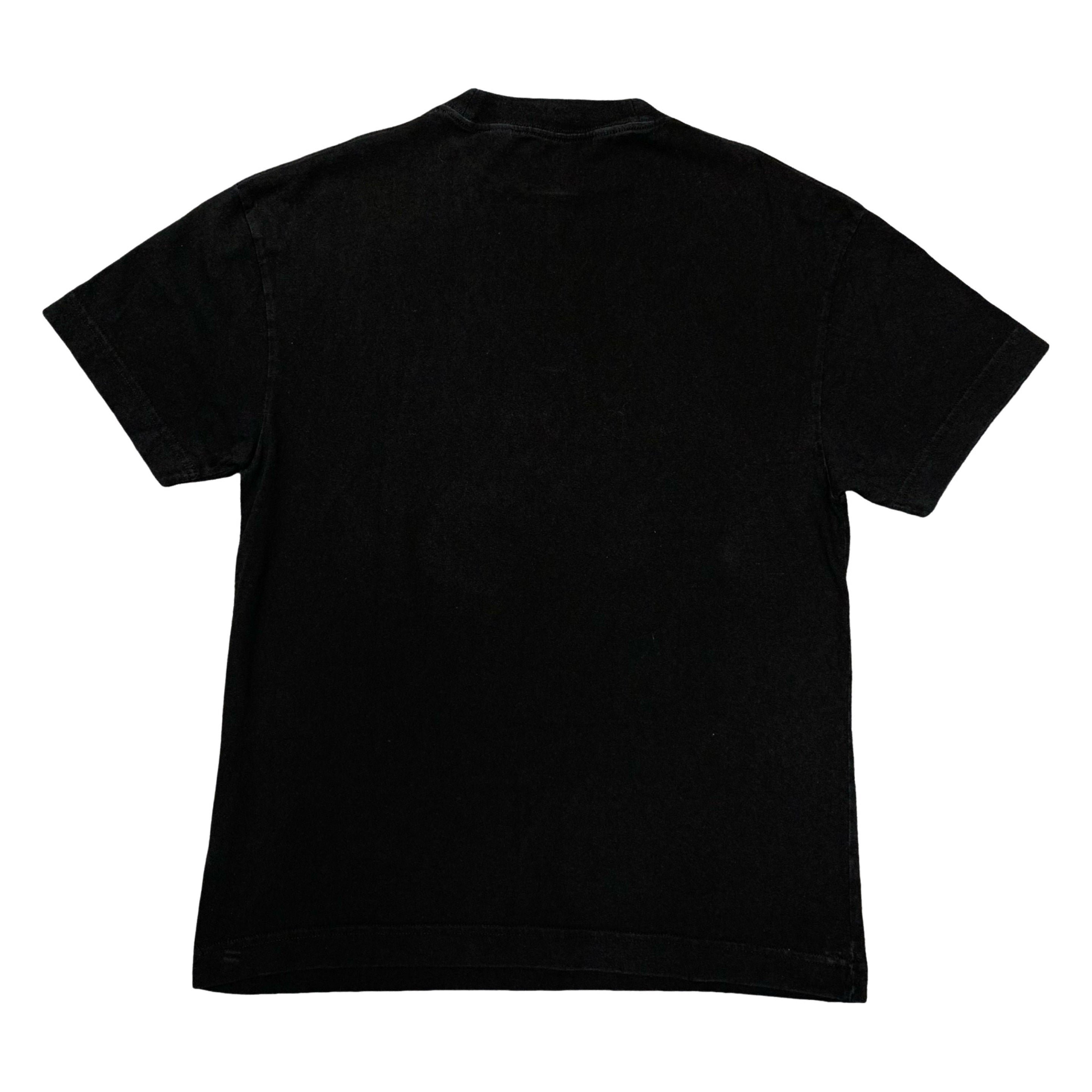 Palm Angels Small Tee Los Angels Sprayed Black T-Shirt