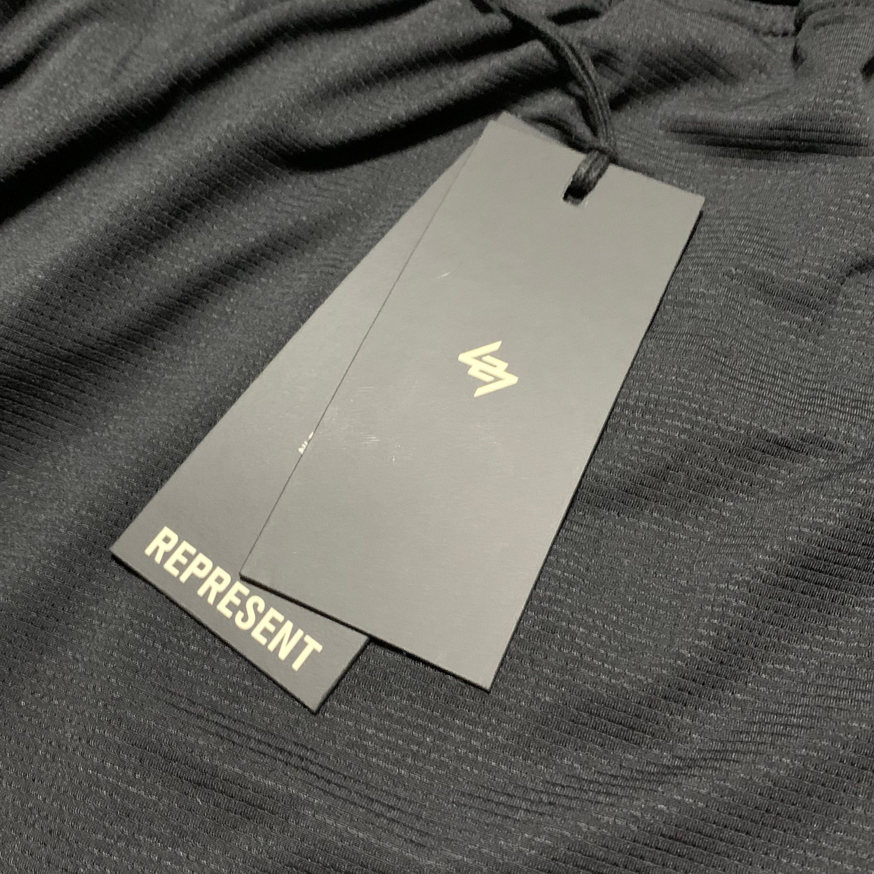 Represent Large Shorts 247 DNA Mesh Black Shorts