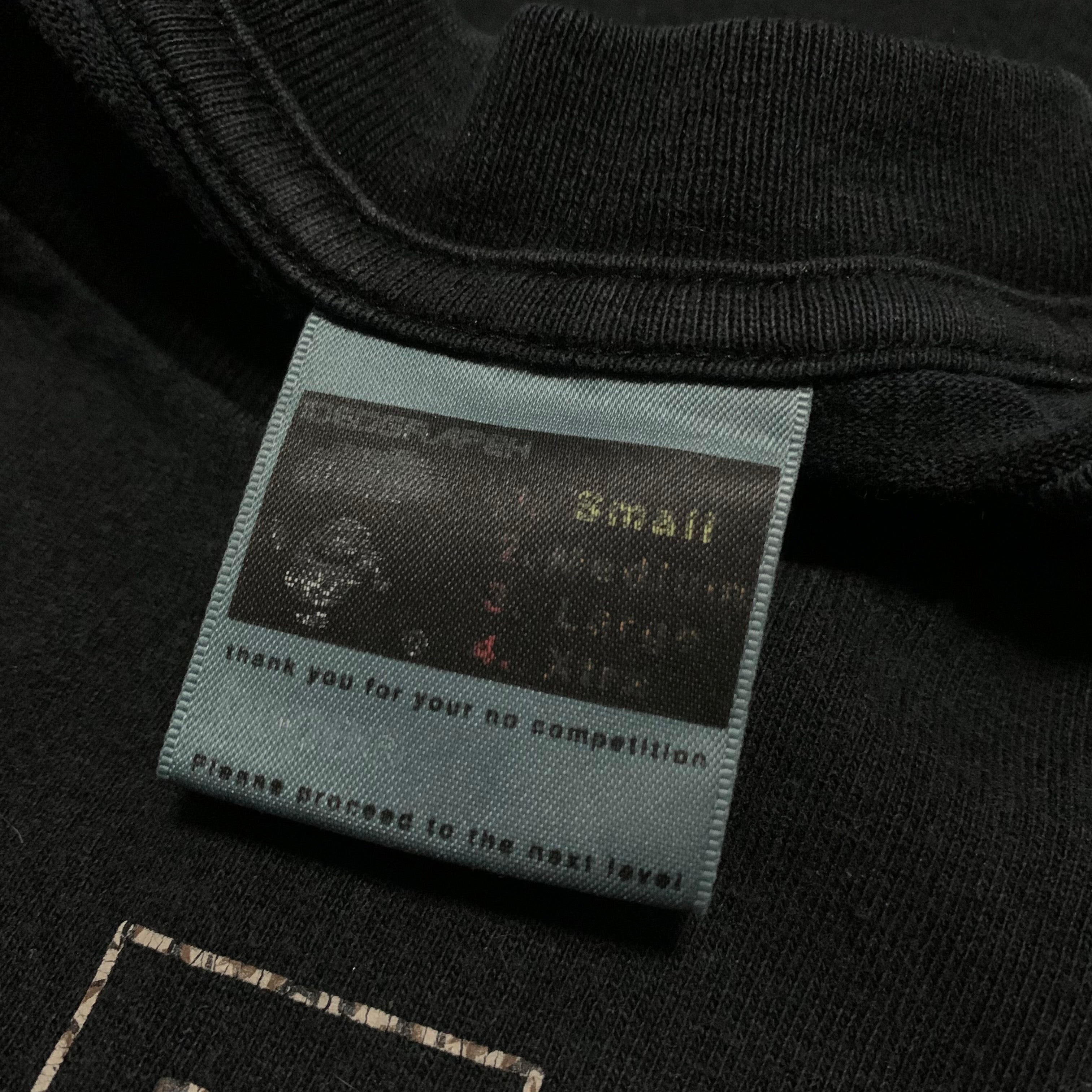 Bape Small College Camo Black Tee Made Face A Bathing Ape Vintage