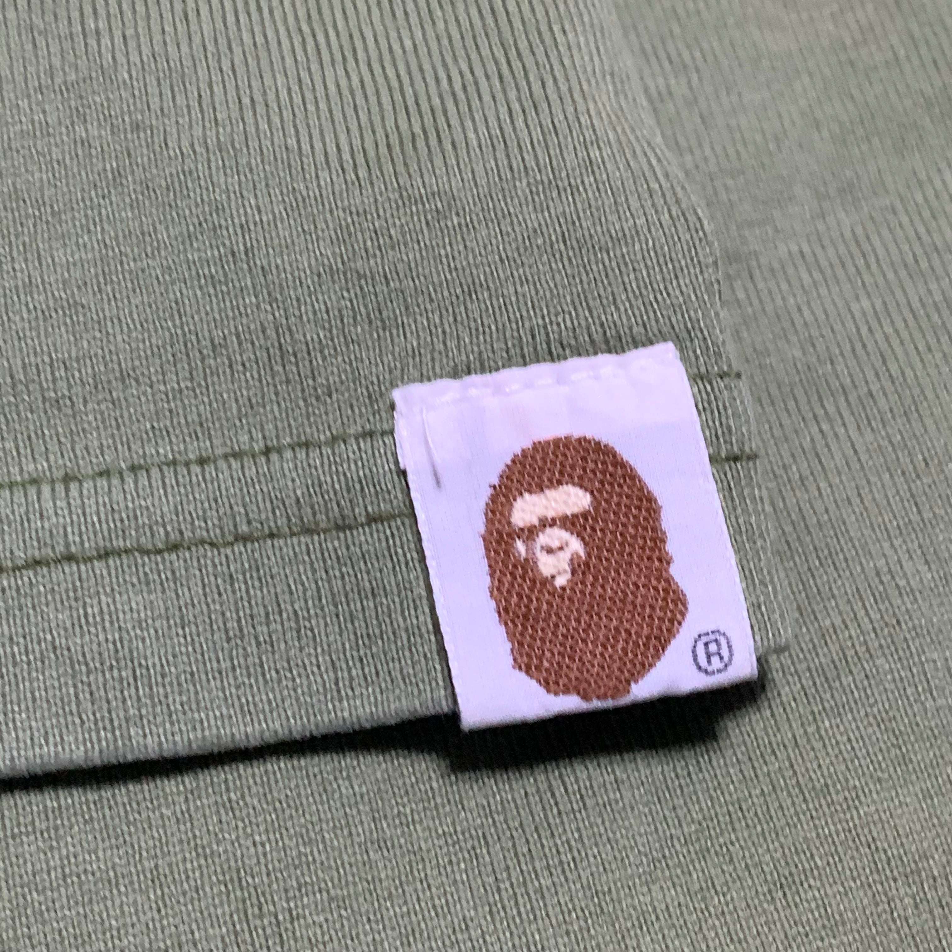 Bape Medium Green Camo Archive Tee A Bathing Ape