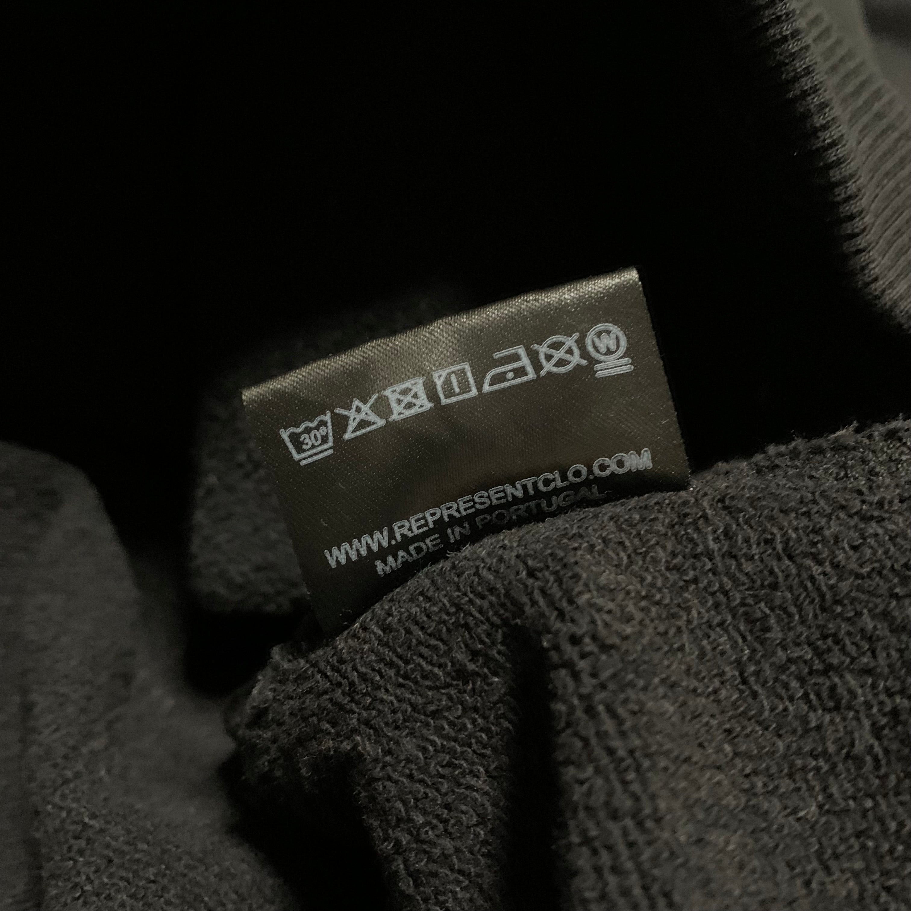 Represent Medium British Archive Graphic Black Hoodie