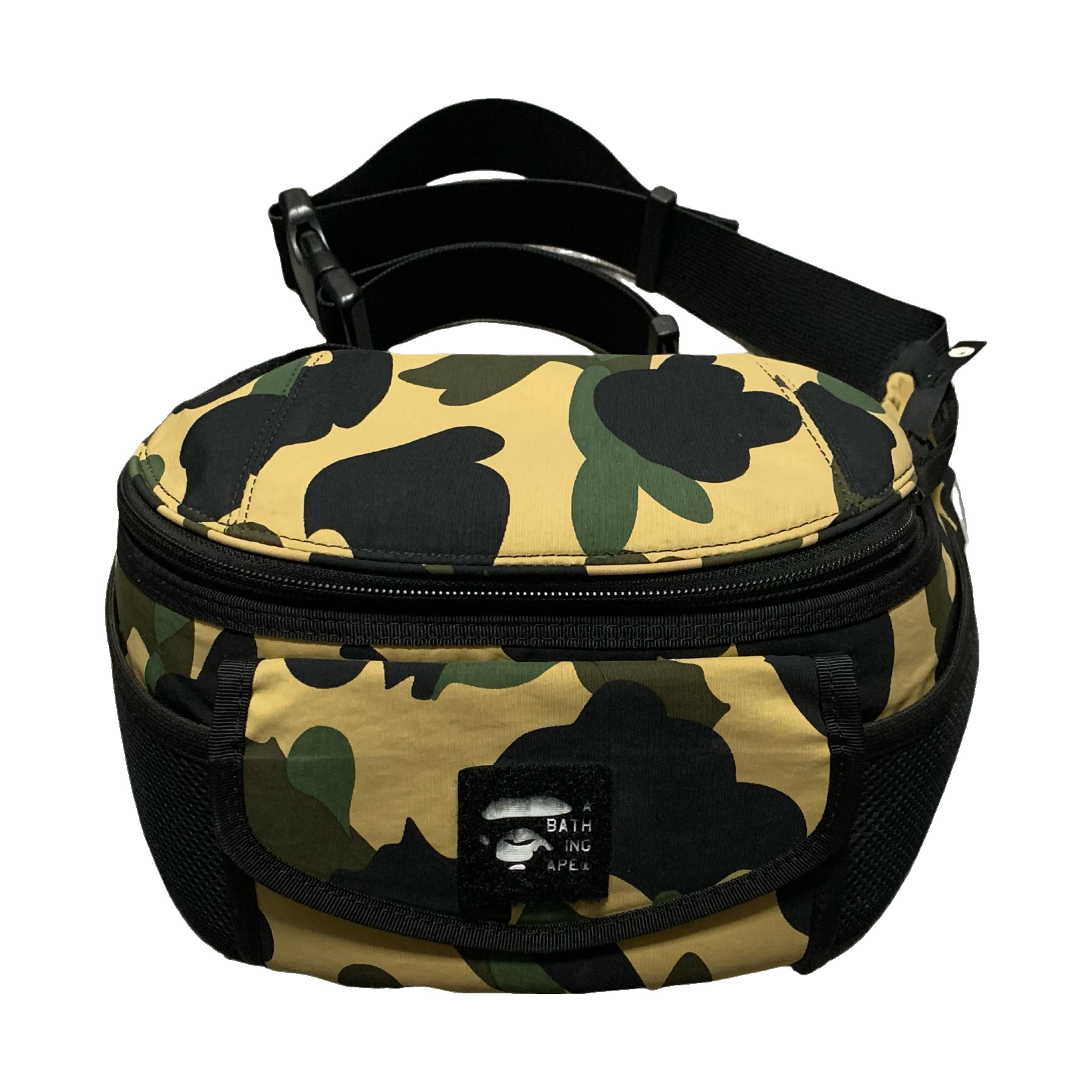 Bape Bag 1st Camo Shoulder & Waist Bag A Bathing Ape Yellow Green