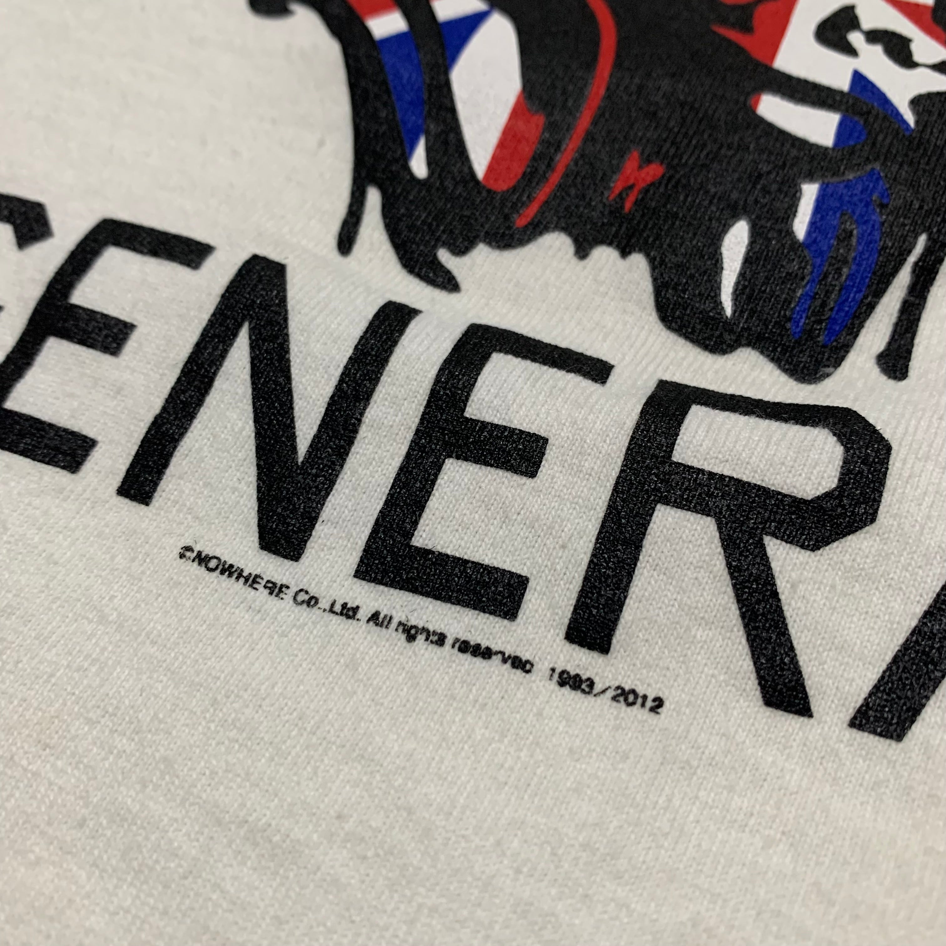 Bape Large Very Ape General White Tee London Exclusive 2012
