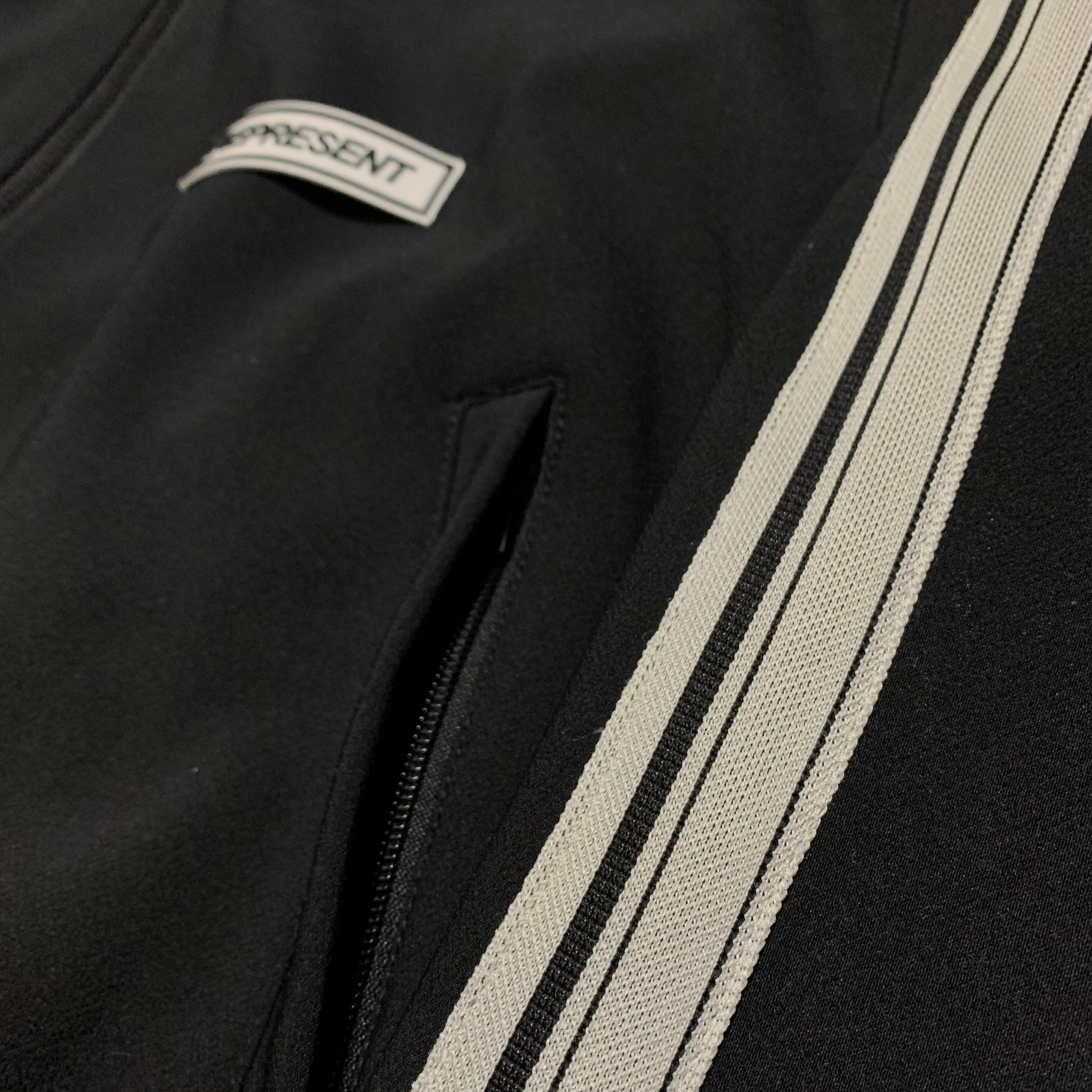 Represent Medium Jacket Black Track Top Jacket British Made