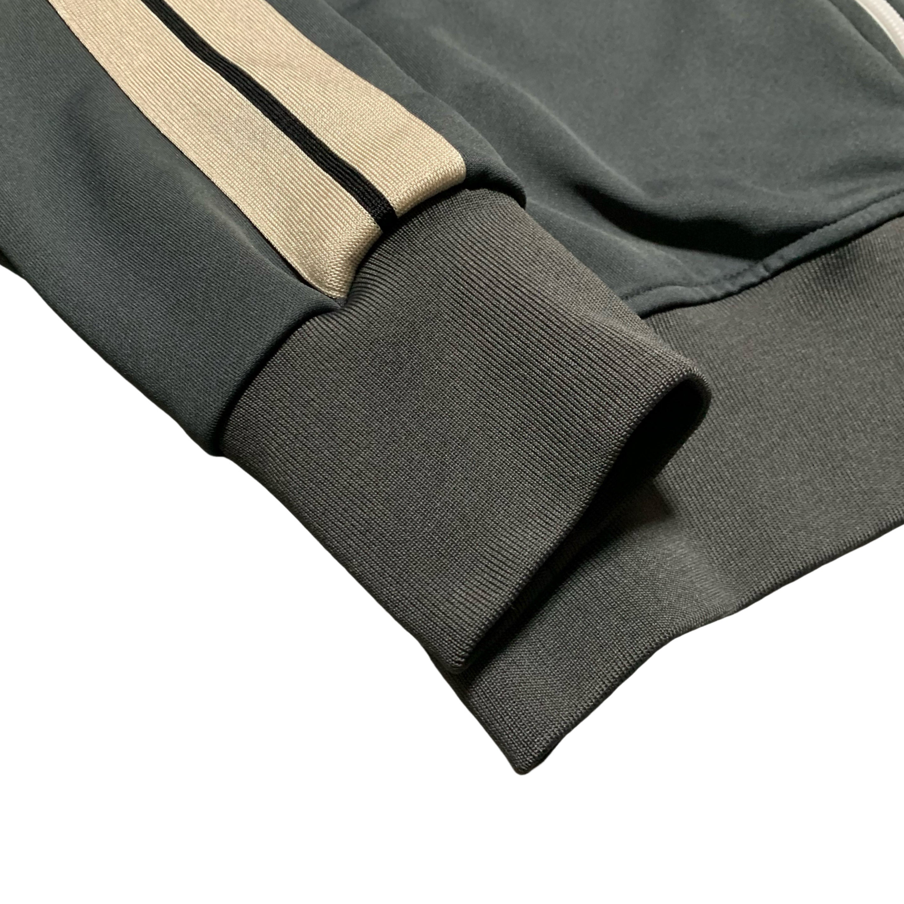 Palm Angels Large Grey Classic Track Jacket Top