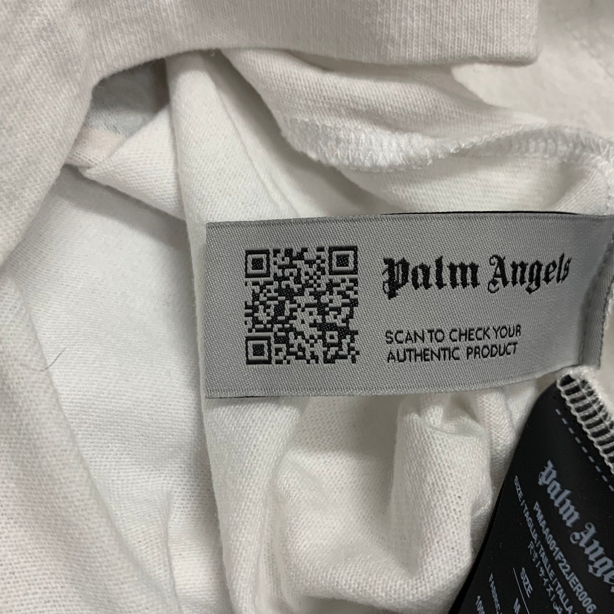 Palm Angels Medium Tee Banana Leopard White T-Shirt
