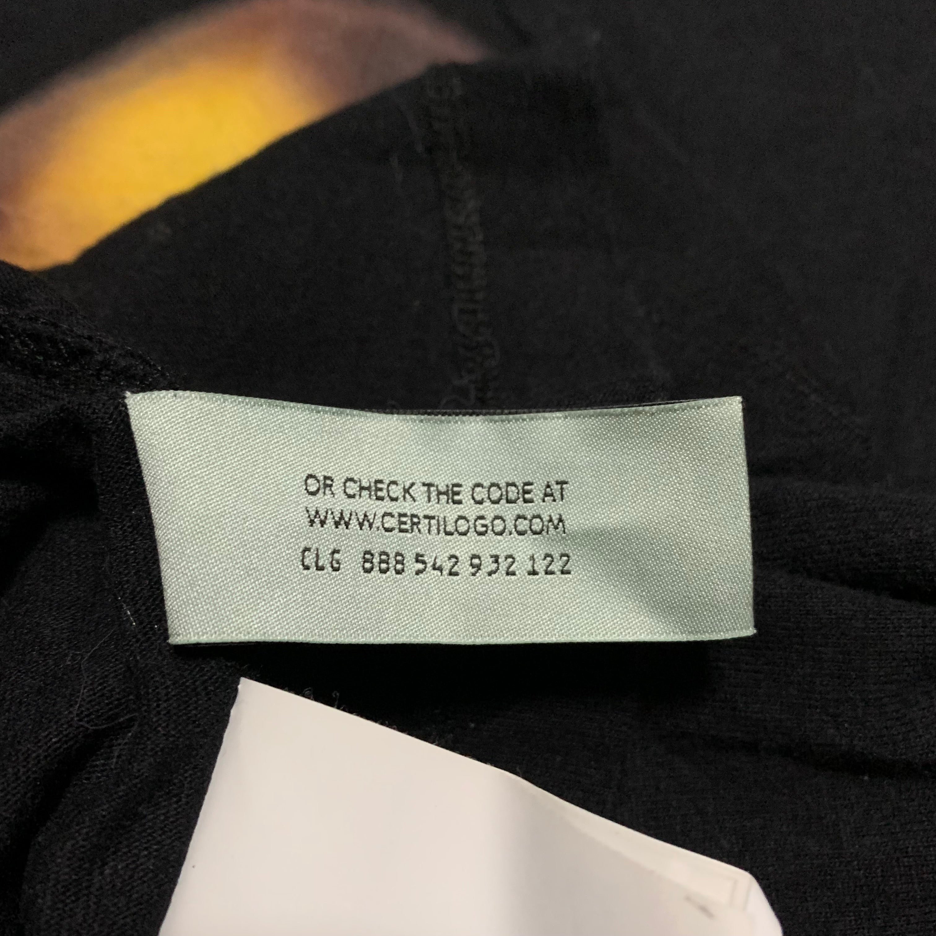 Off White Small Mona Lisa Blur Black Tee Virgil Abloh