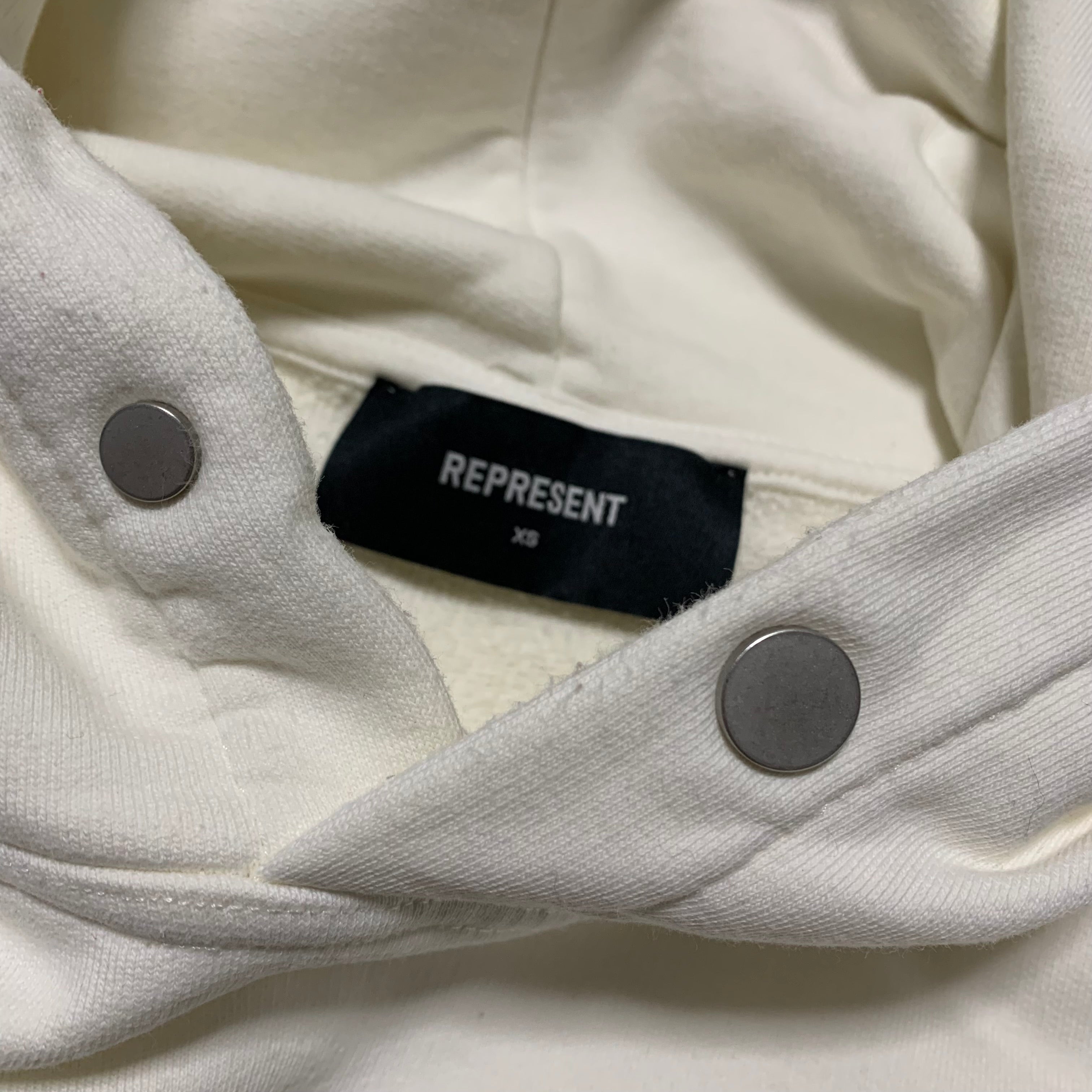 Represent XS Resorts Hoodie Flat White