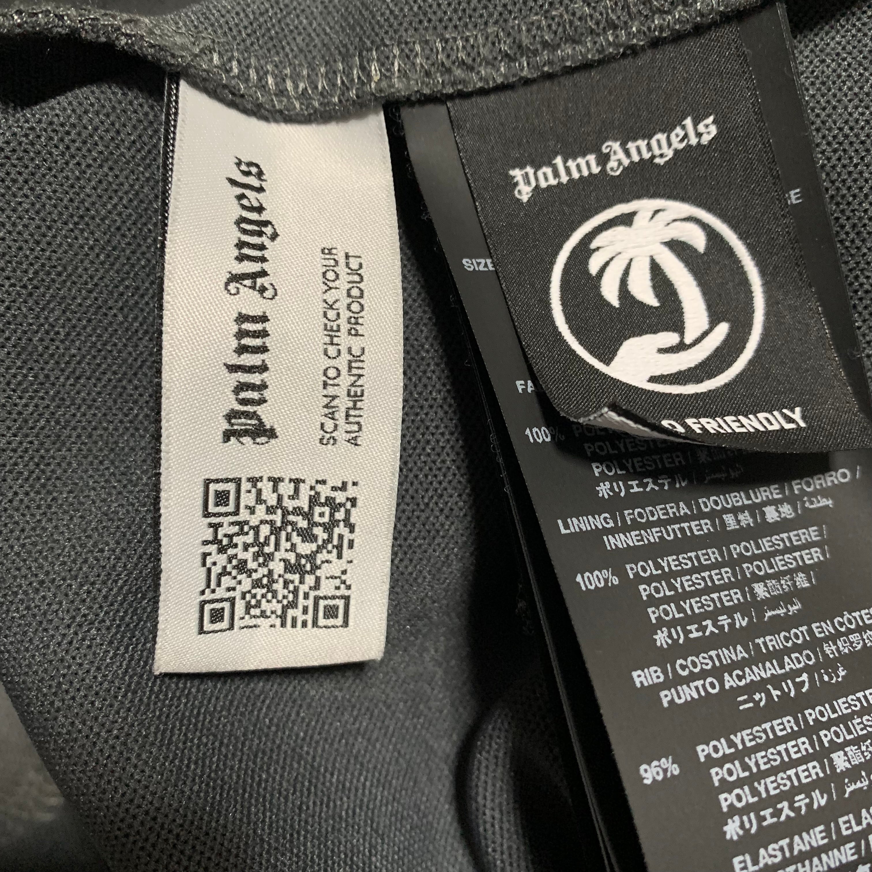 Palm Angels XXL Track Jacket Classic Grey Track Top