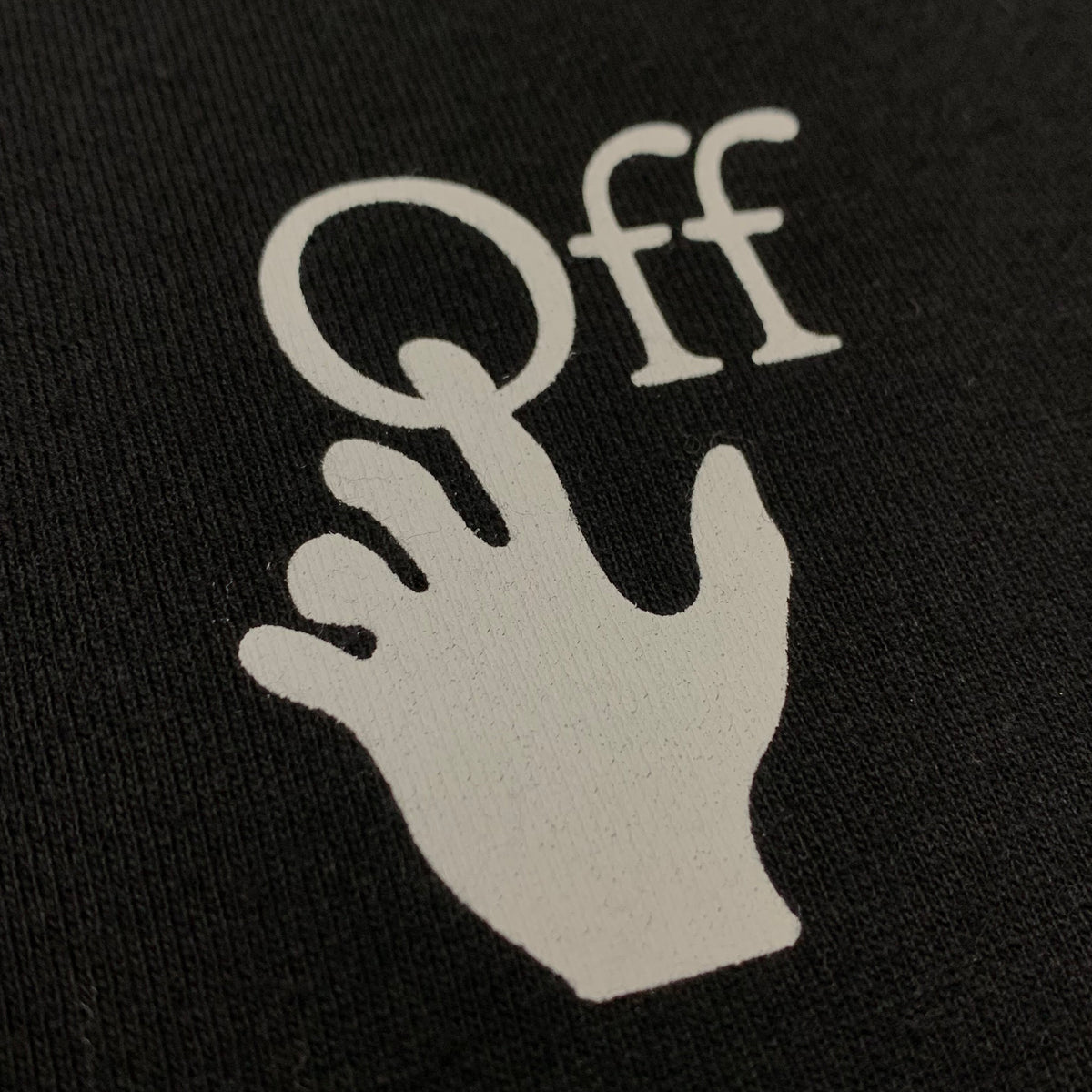 Off White XS Tee Marker Arrows Black Long Sleeve T-Shirt Virgil Abloh