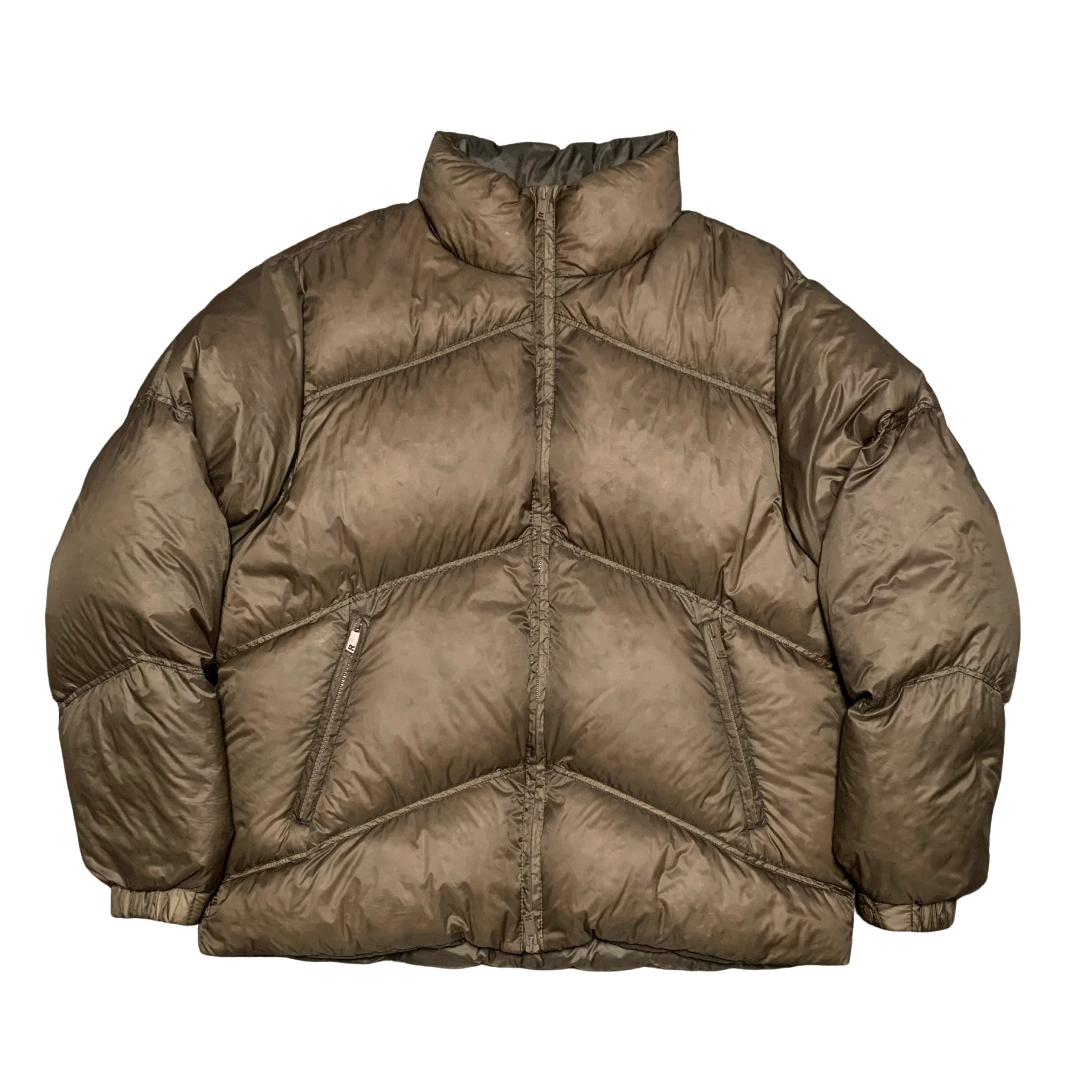 Represent Small Puffer Jacket Brown Coat