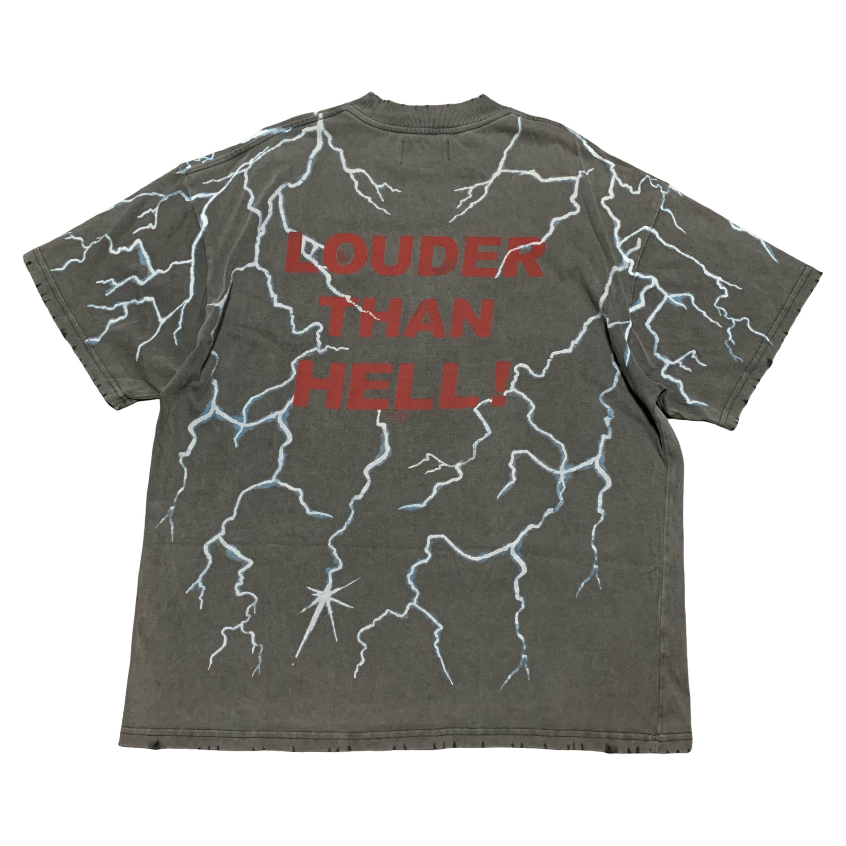 Represent Large Louder Than Hell Vintage Grey Tee