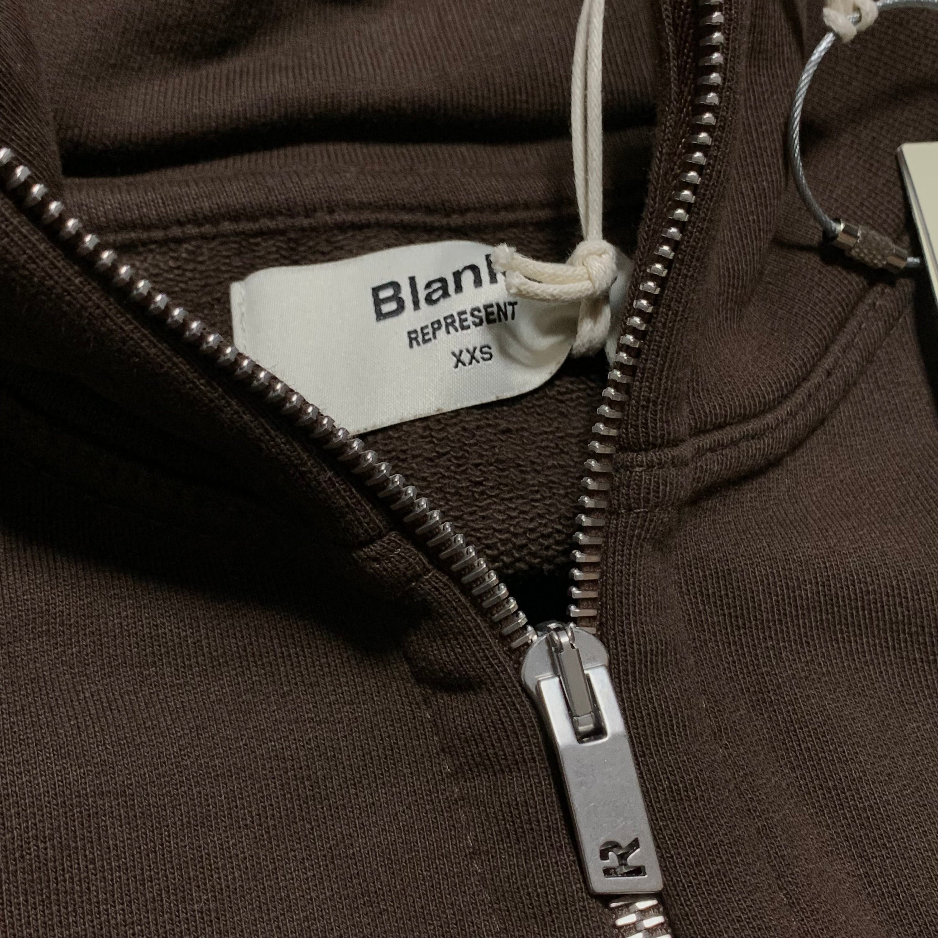 Represent XXS Blanks Bomber Jacket Vintage Brown