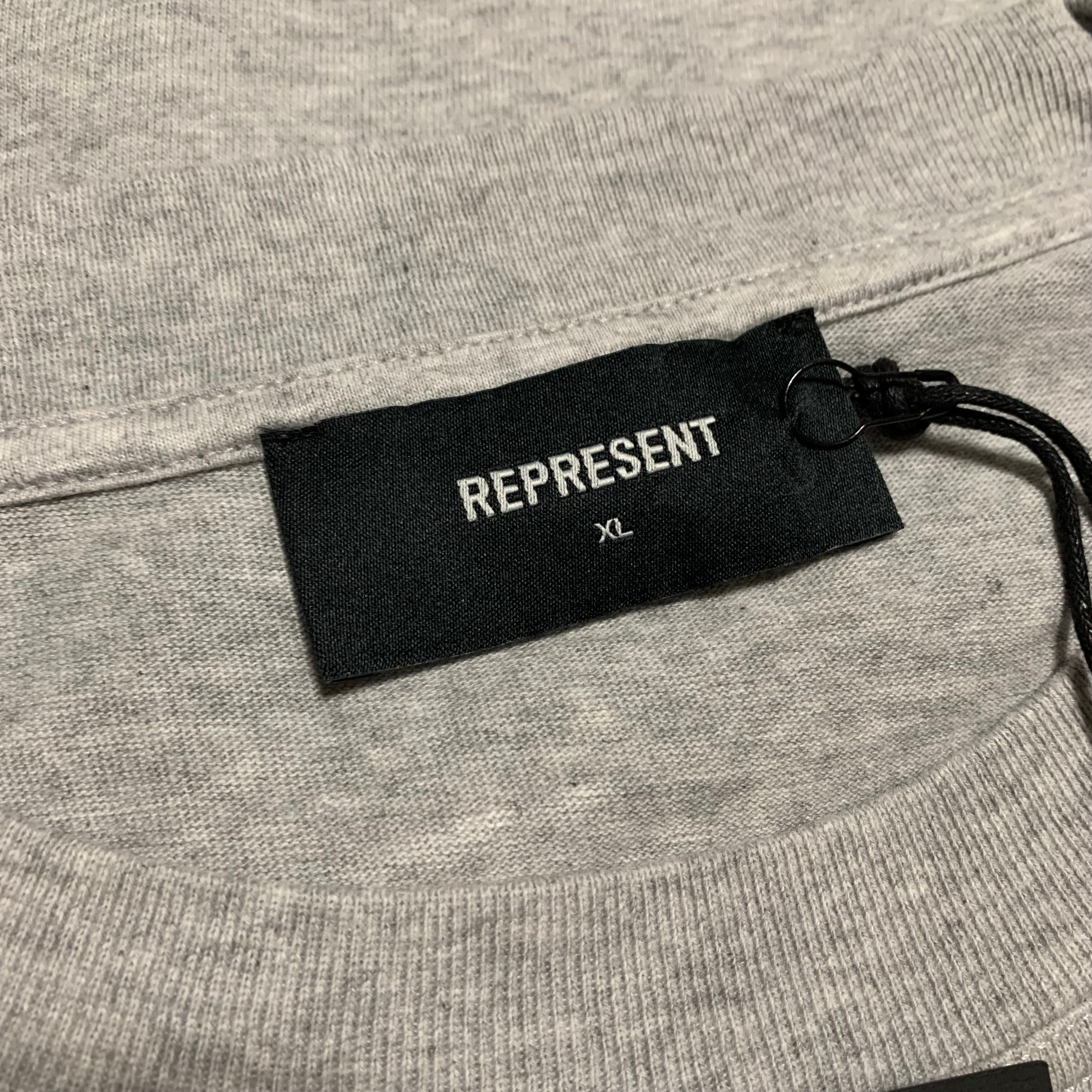 Represent XL Owners Club Ash Grey Tee