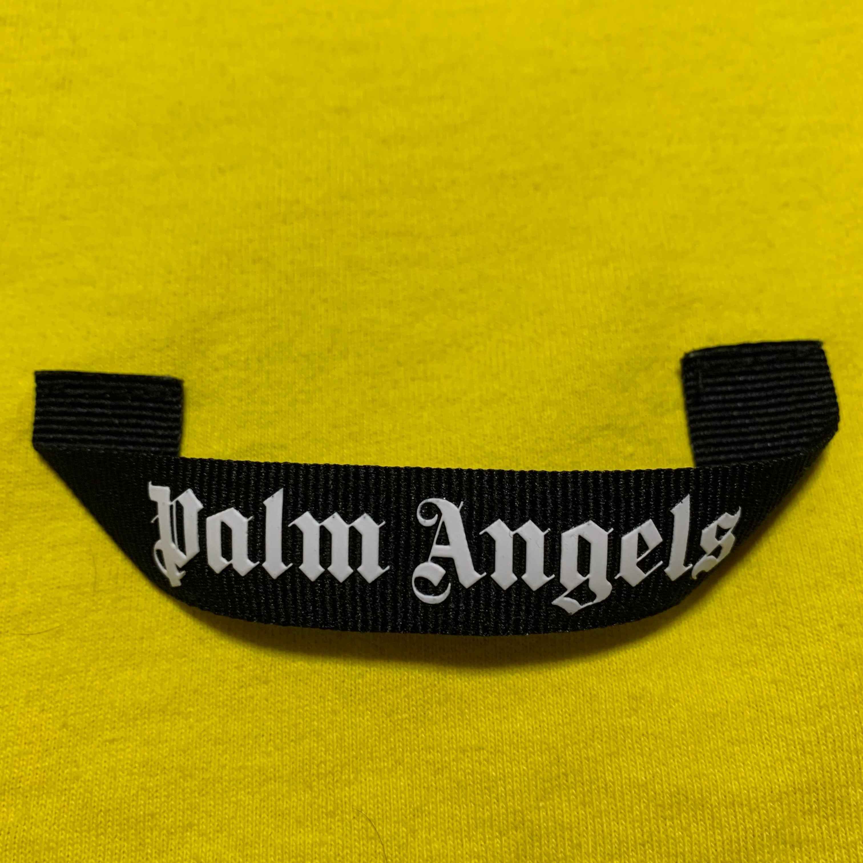 Palm Angels Small Sunset Yellow Tee