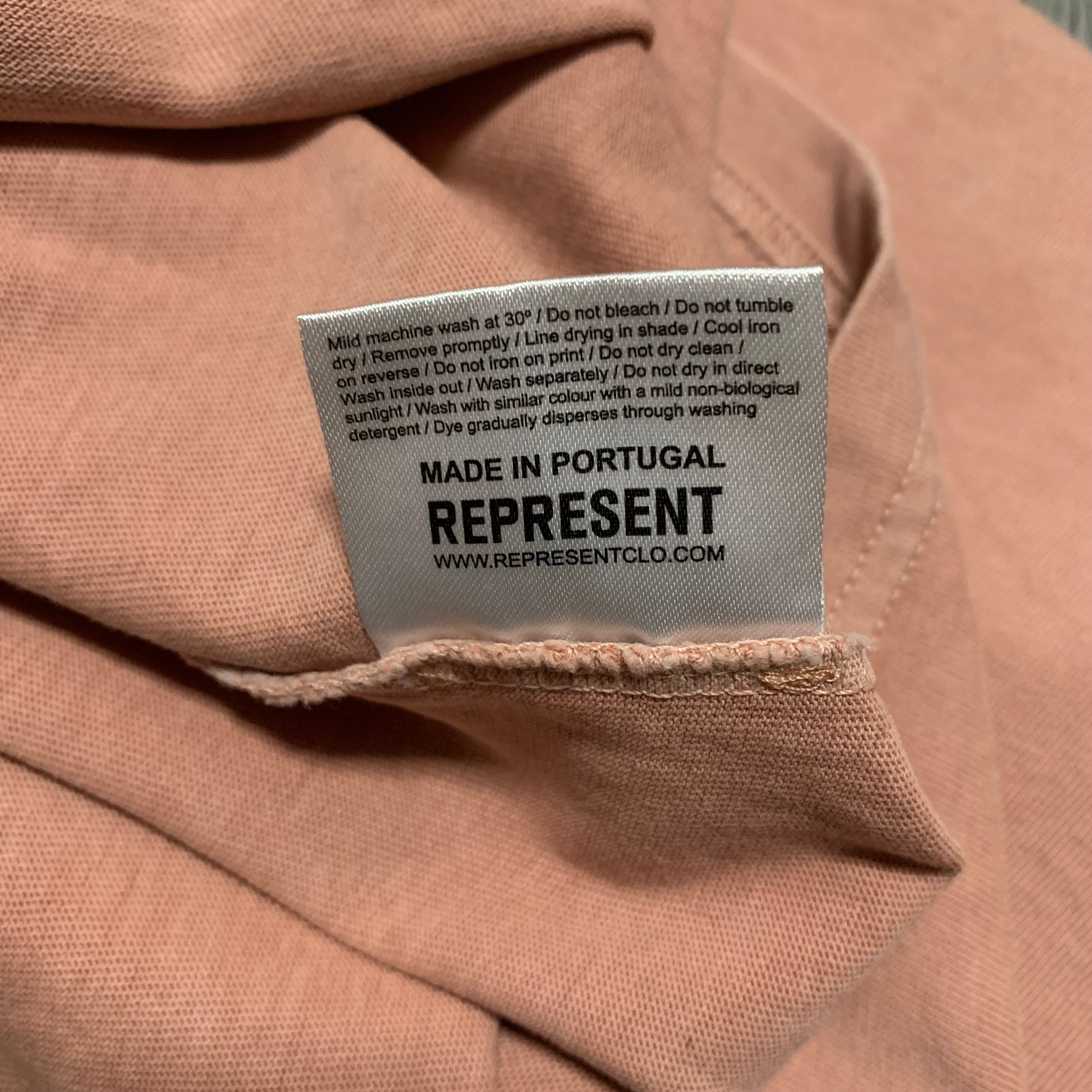 Represent Medium Worldwide Pink Tee