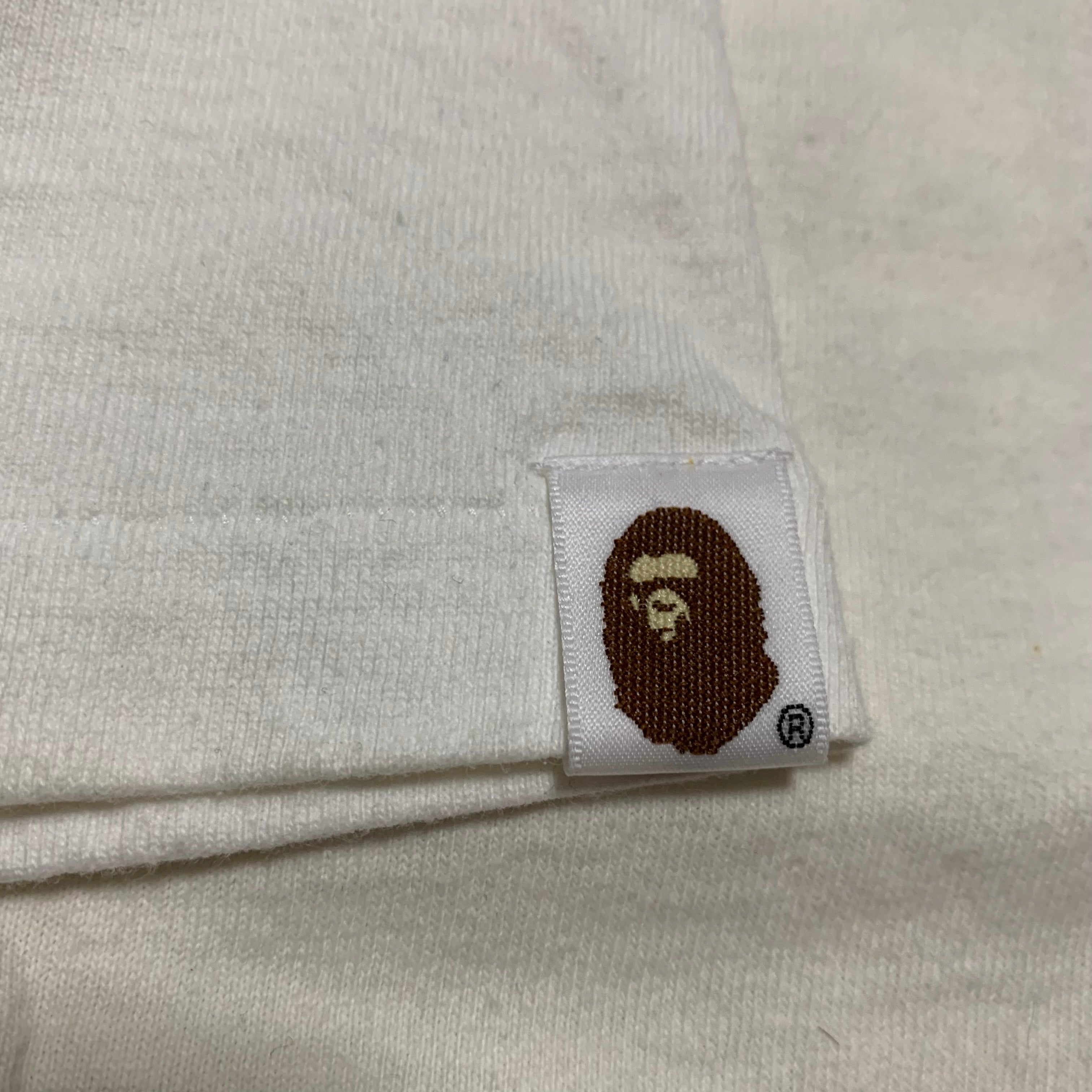 Bape Large Very Ape General White Tee London Exclusive 2012