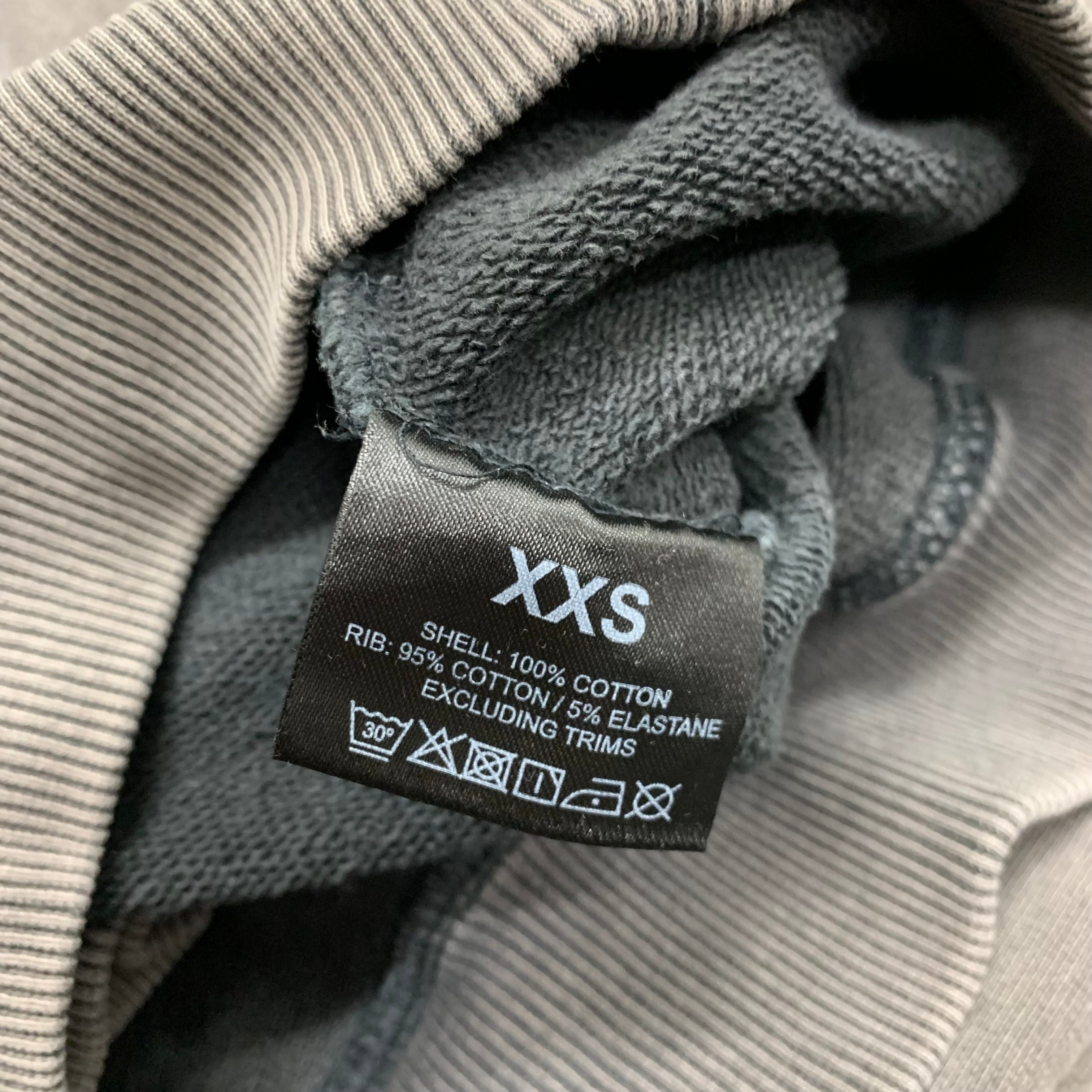 Represent XXS Hoodie Mascot Initial Vintage Grey Hoodie