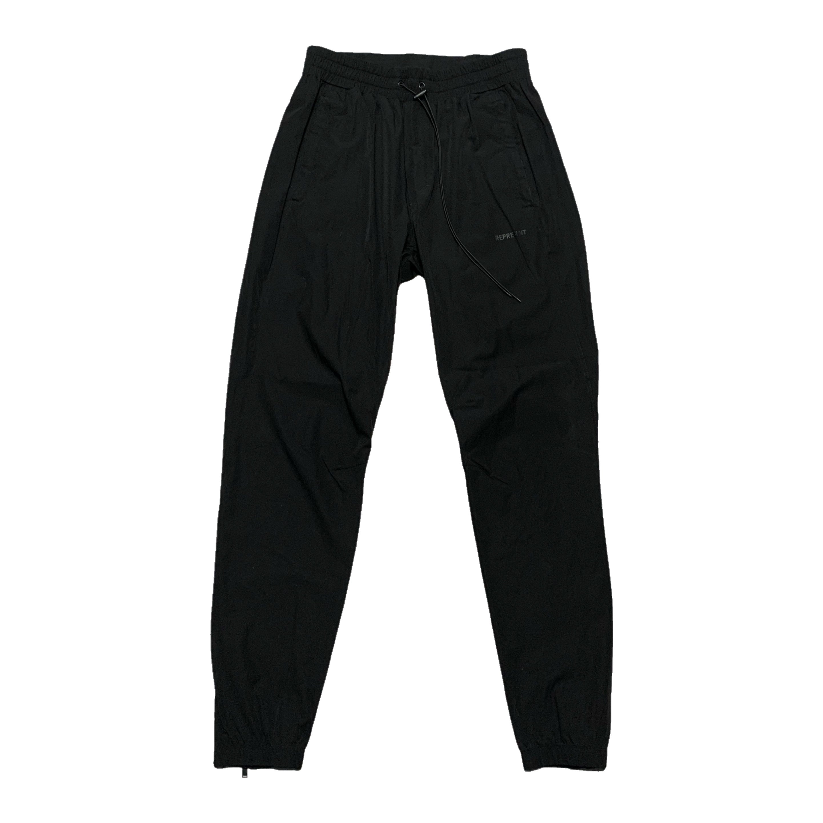 Represent Medium Blanks 247 Black Track Pant Bottoms