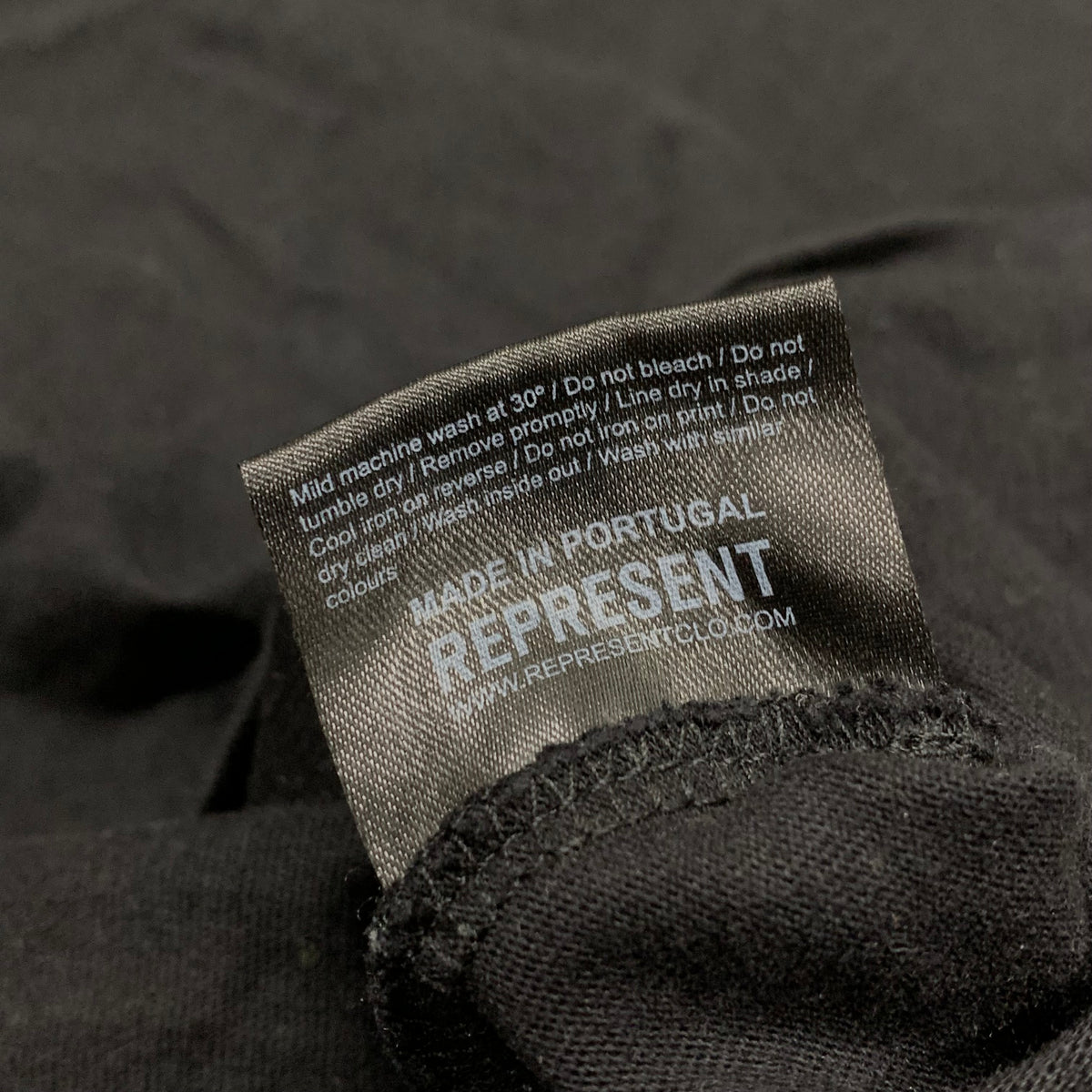 Represent Small Tee Monochrome Icons Black T-Shirt
