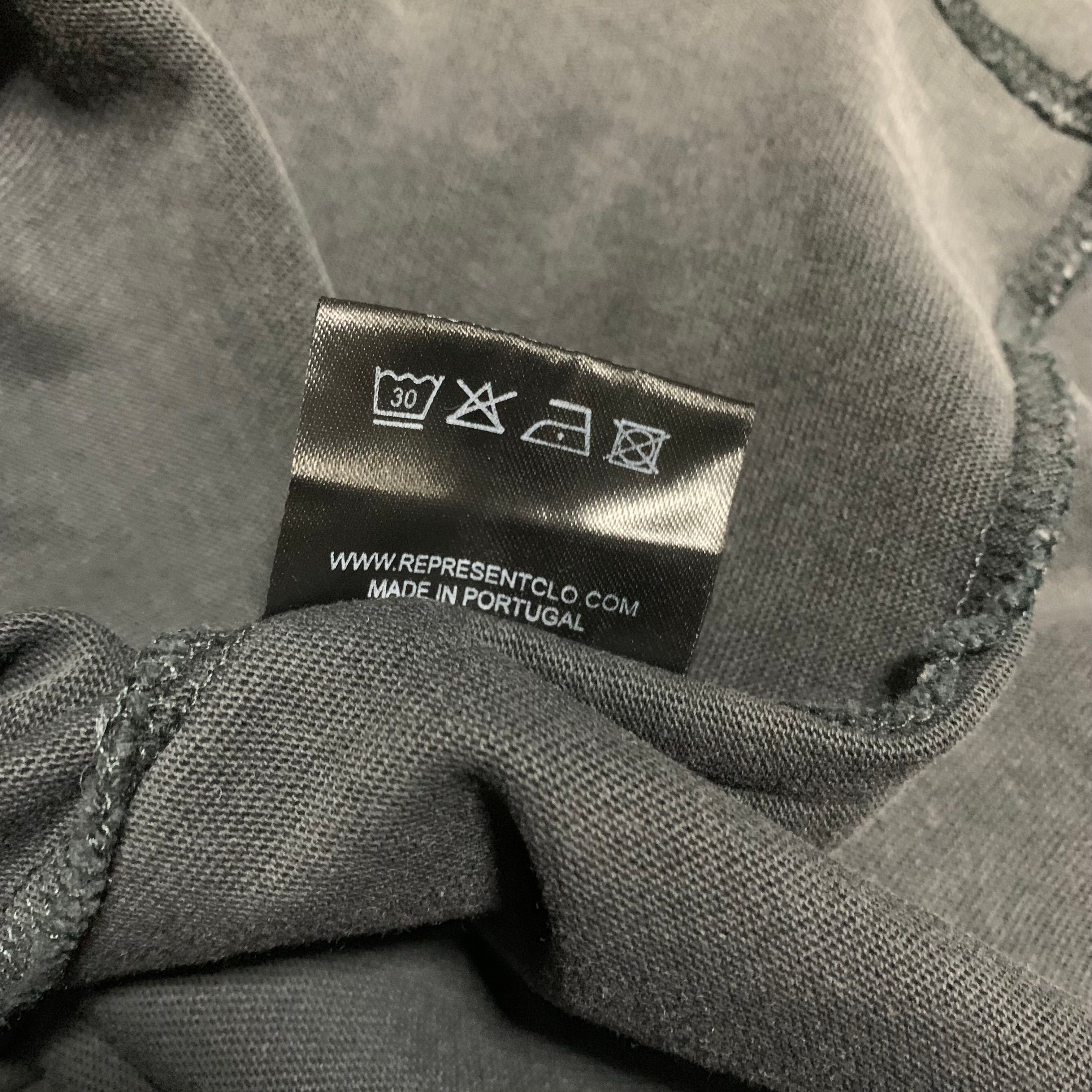 Represent Large Louder Than Hell Vintage Grey Tee