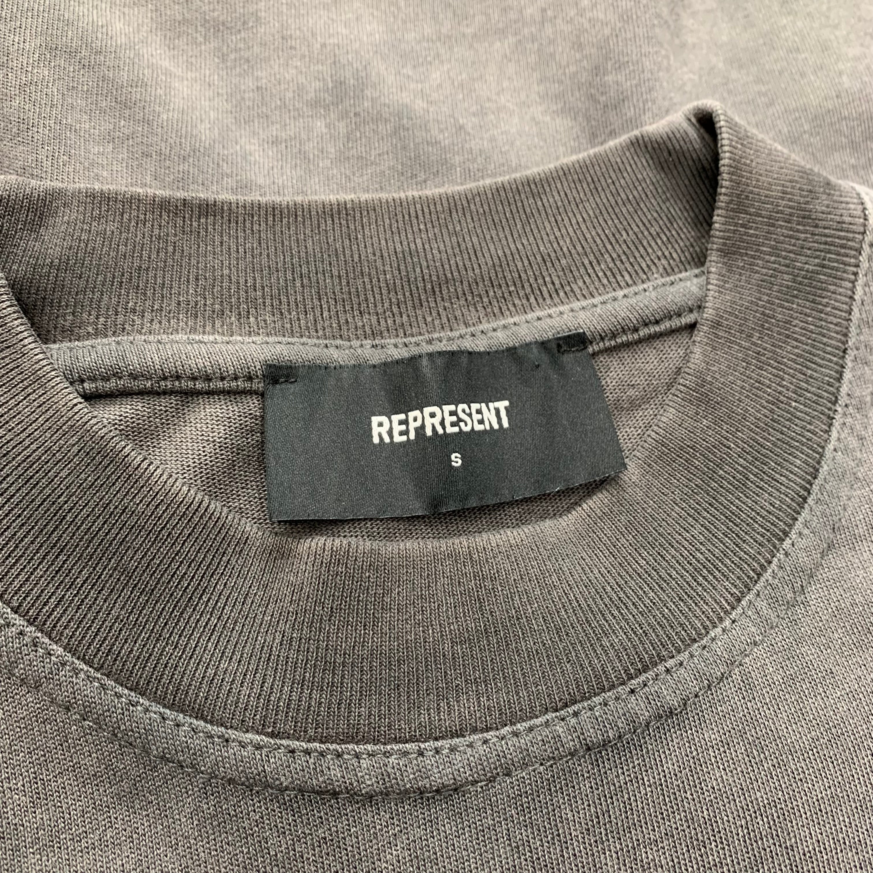 Represent Small Tee Enduring Spirit Vintage Grey T-Shirt