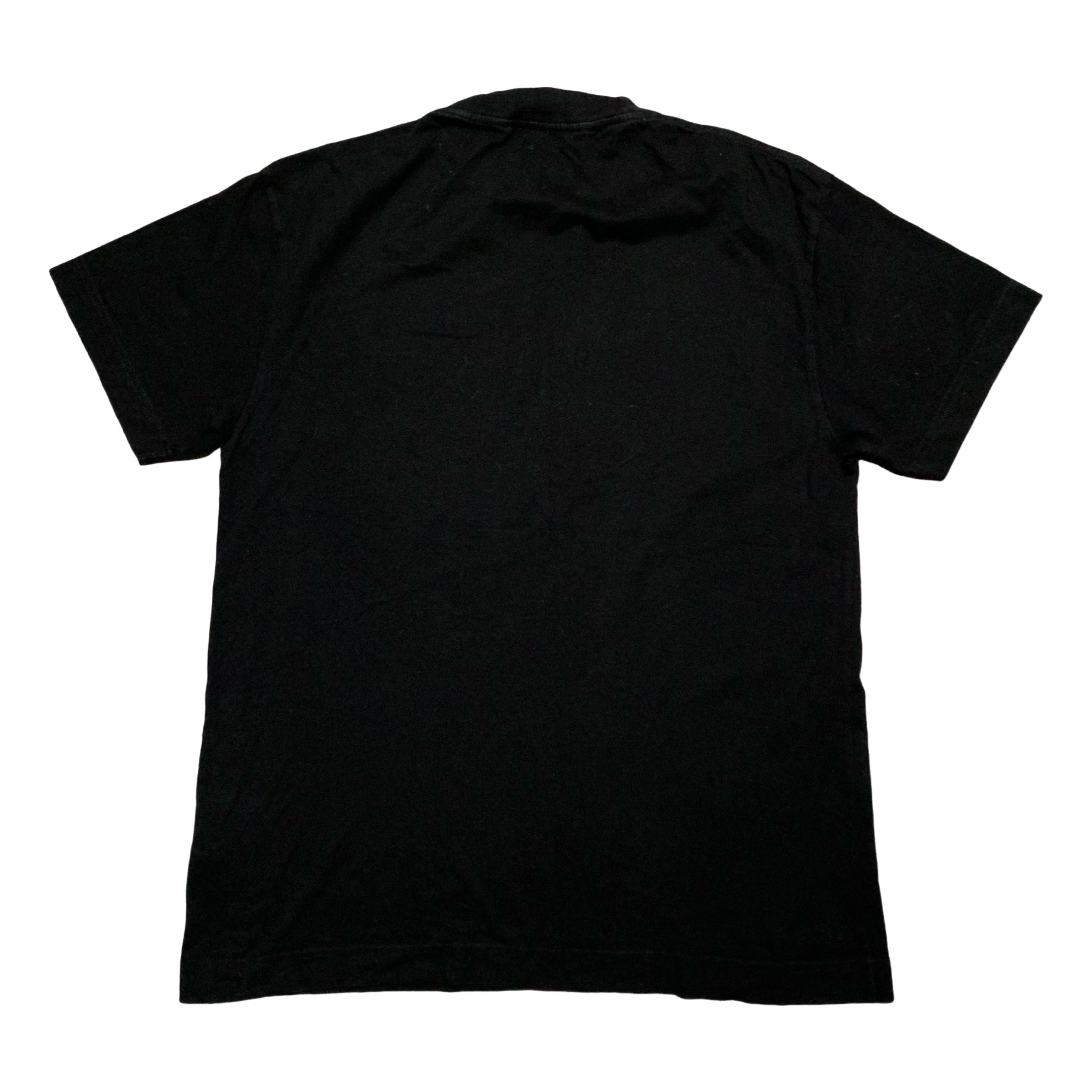 Palm Angels Large Las Vegas Sprayed Black Tee