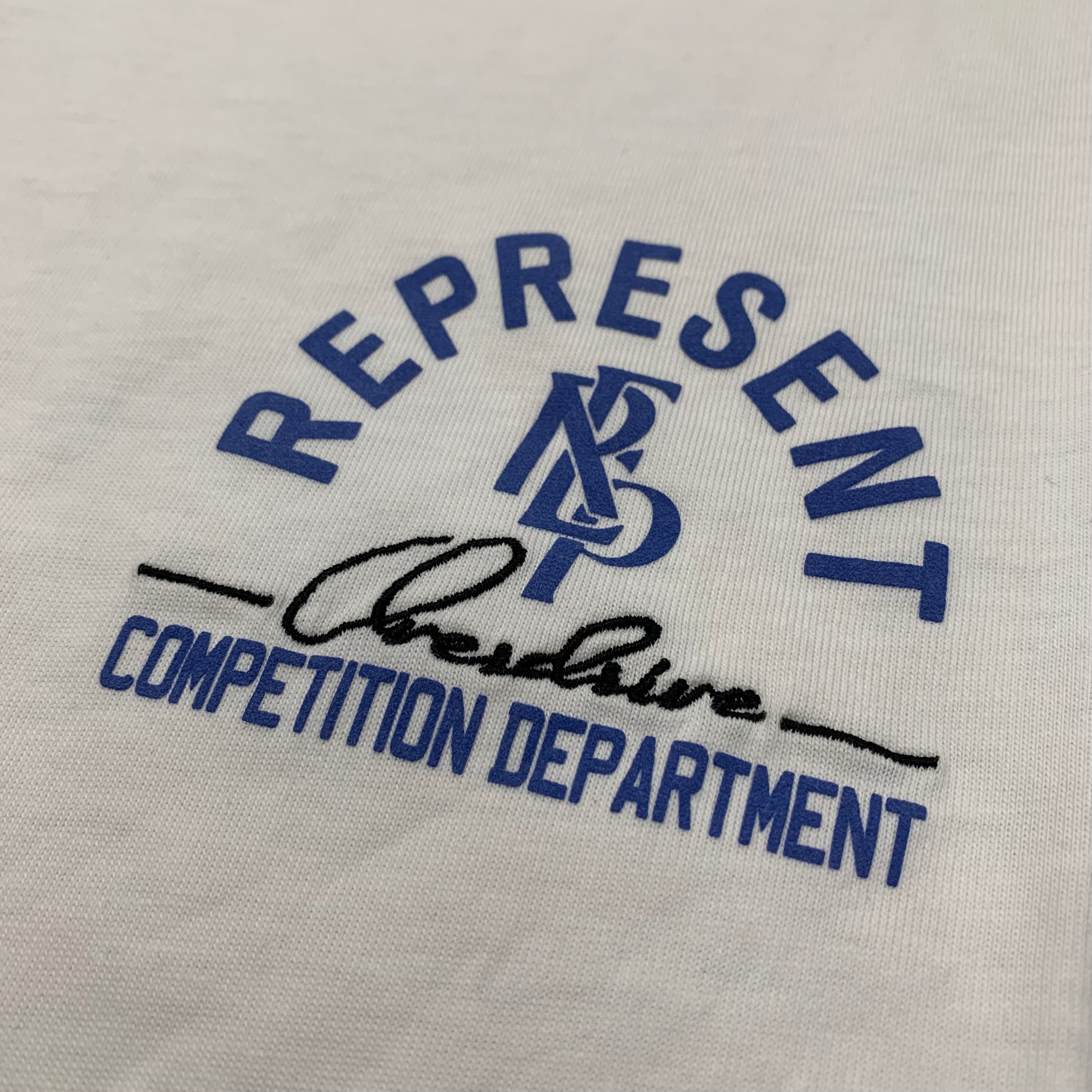 Represent Small Tank Competition Department Tank Flat White Top