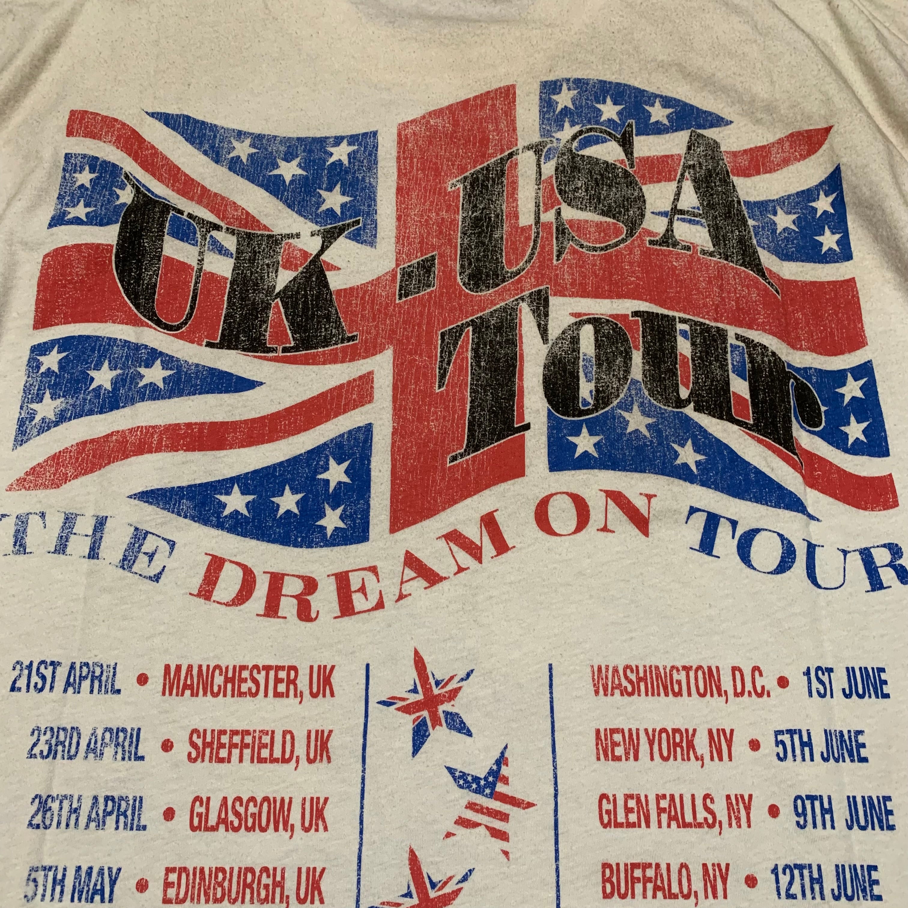 Represent Large Dream On Tour Washed Ecru White Tee