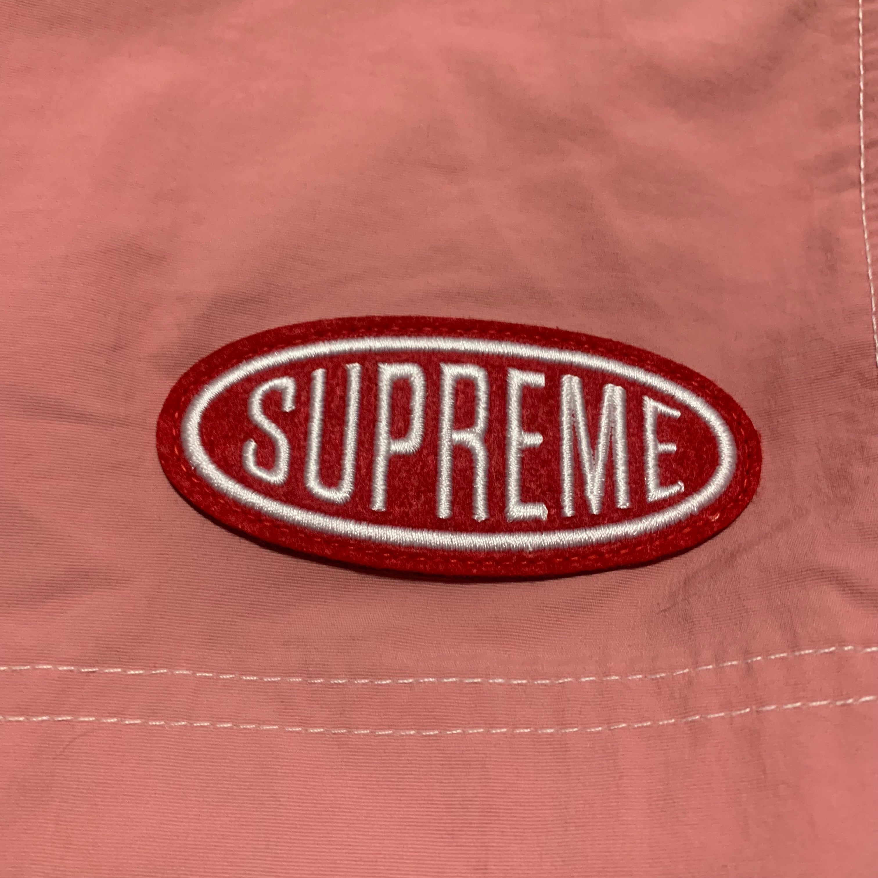 Supreme Large Shorts Nylon Painter Short Dusty Rose Pink Swim Shorts Bottoms