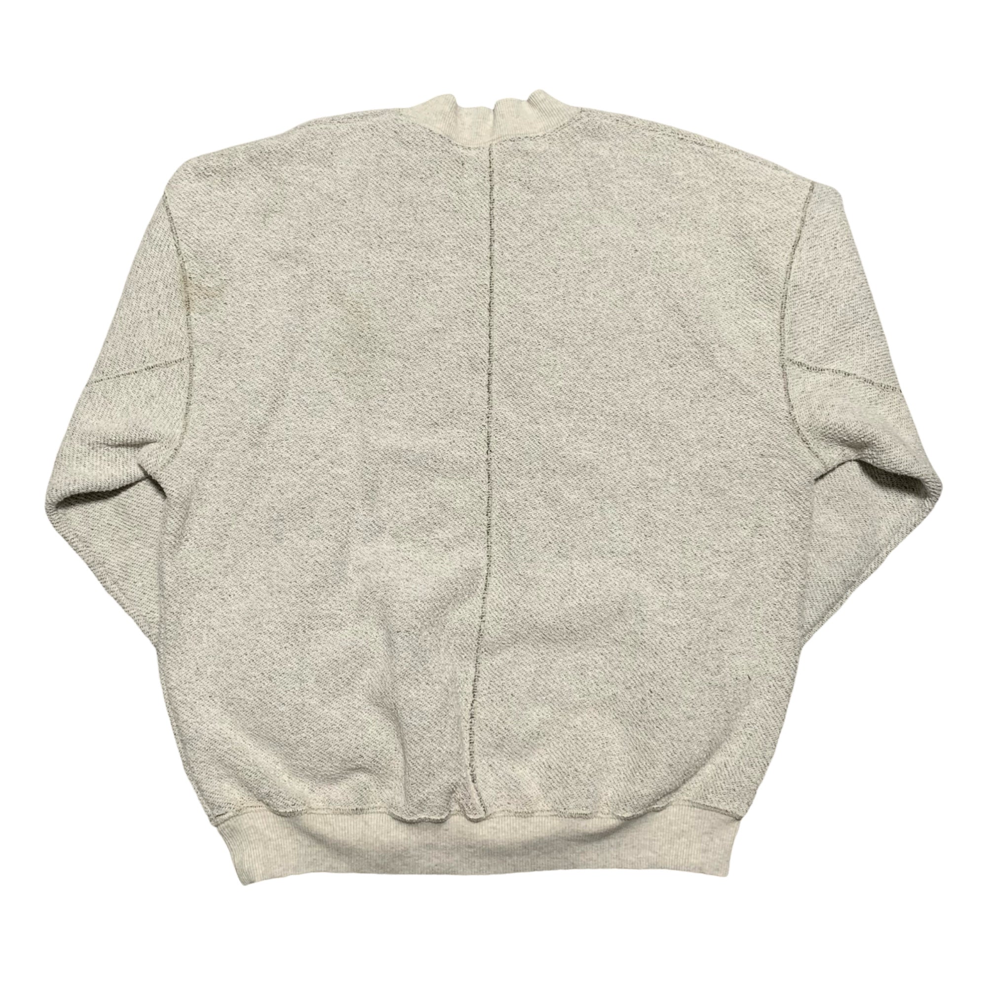 Represent XS Blanks Grey Heavyweight Crewneck Sweatshirt