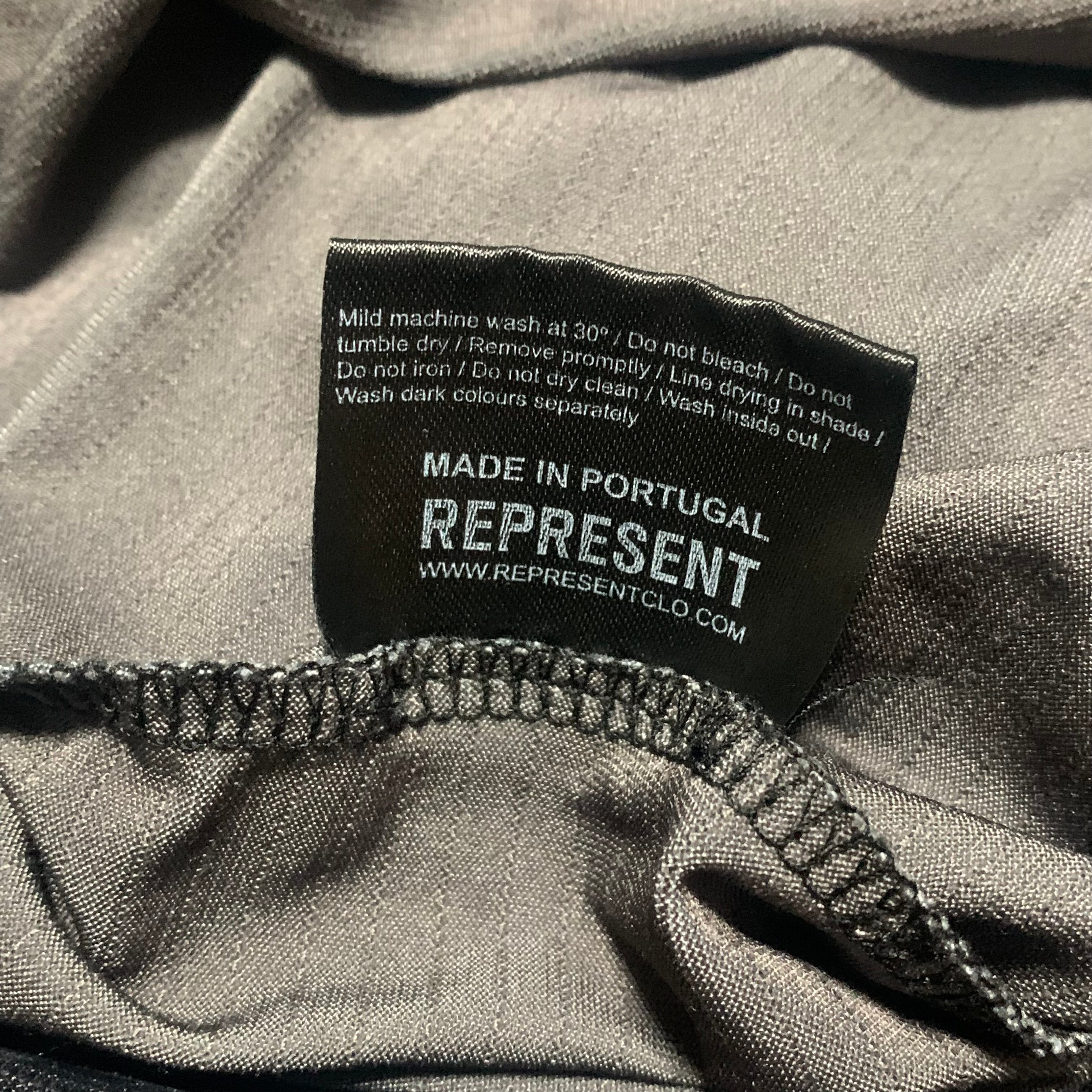 Represent XS Team 247 Black Camo Gym Tee Top