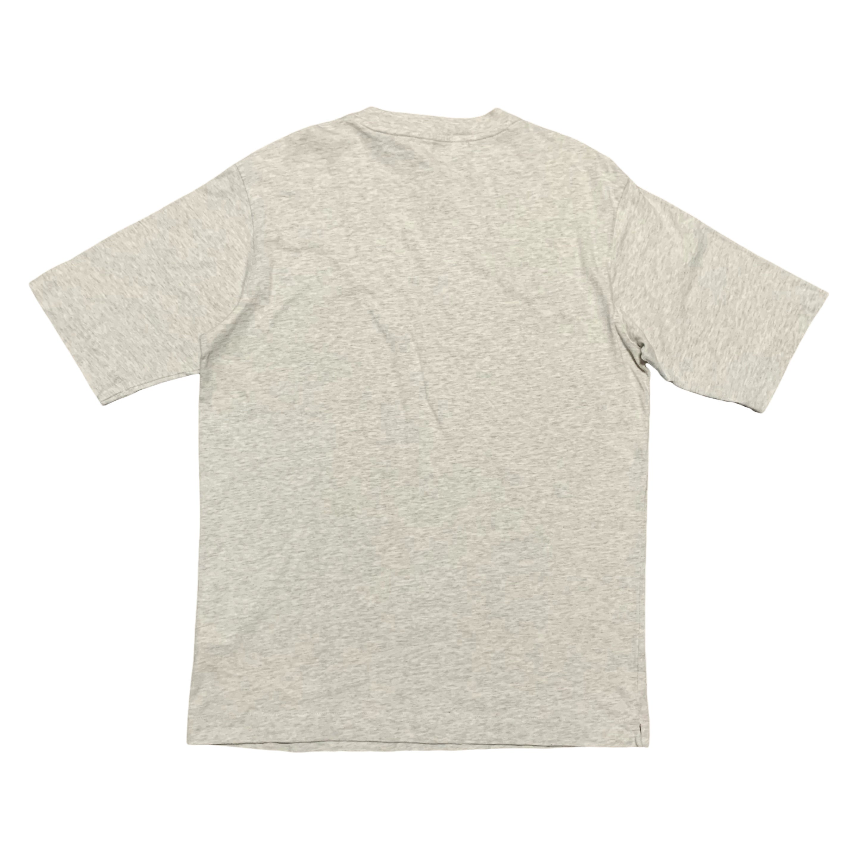 Off White Medium Hand Logo Grey Tee Virgil Abloh