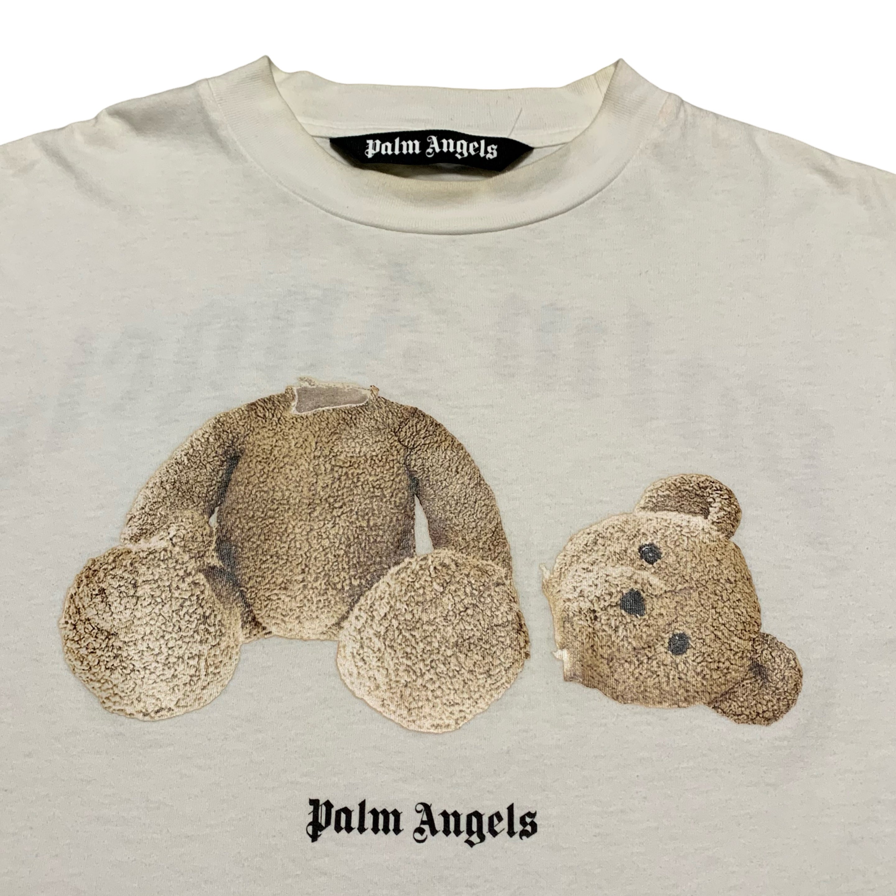 Palm Angels Medium Kill The Bear White Tee