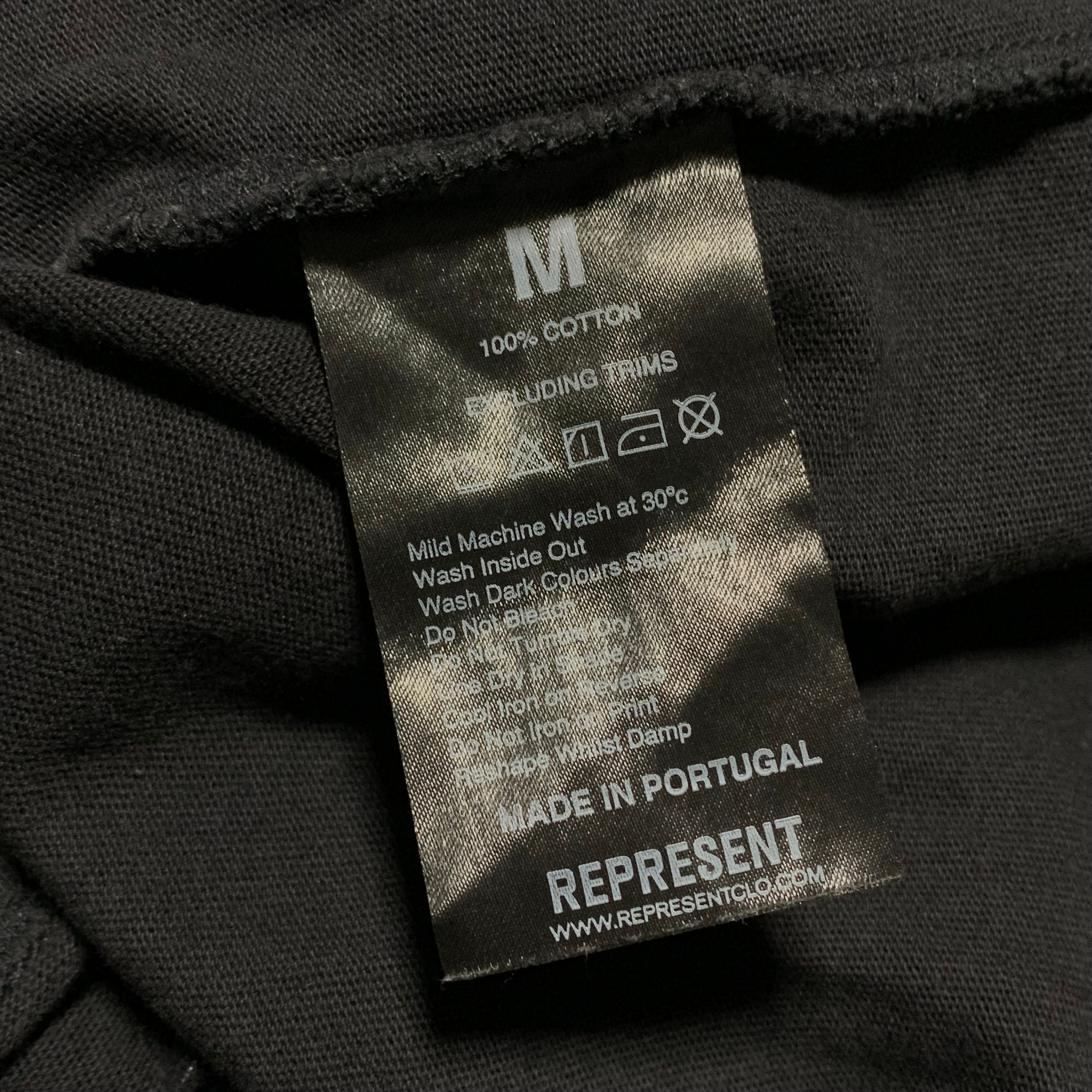 Represent Medium Enduring Spirit Off Black Tee